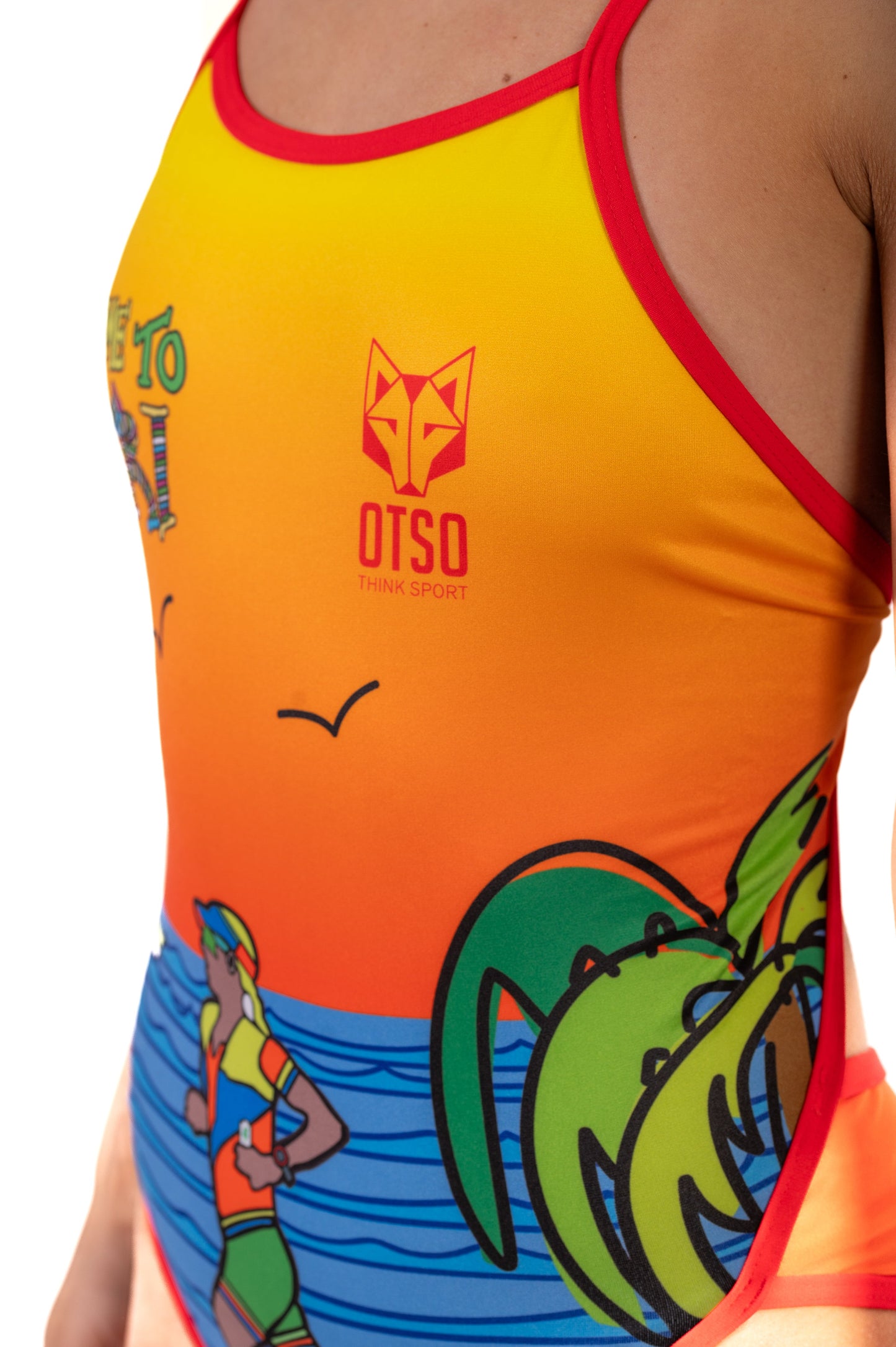 Maillot Femme - Time to tri Run