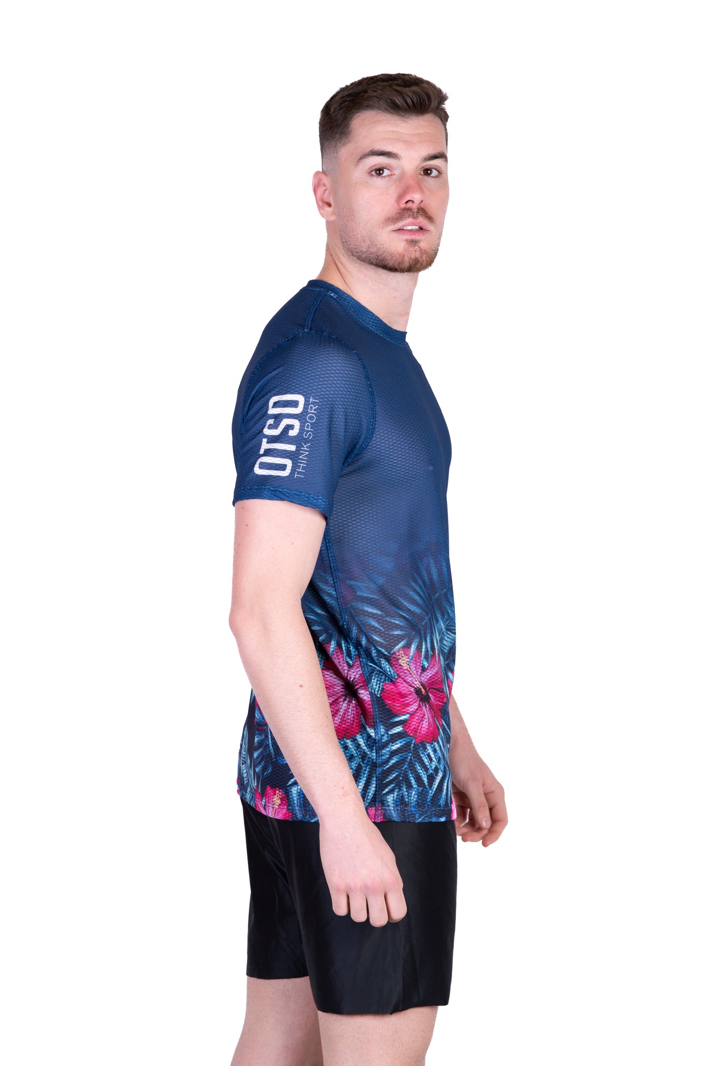 T-Shirt Homme manches courtes - Tropical Dark