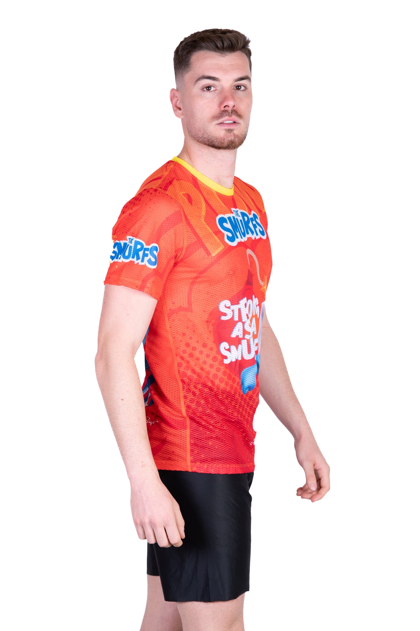 T-Shirt Homme manches courtes - Strong as a Smurf
