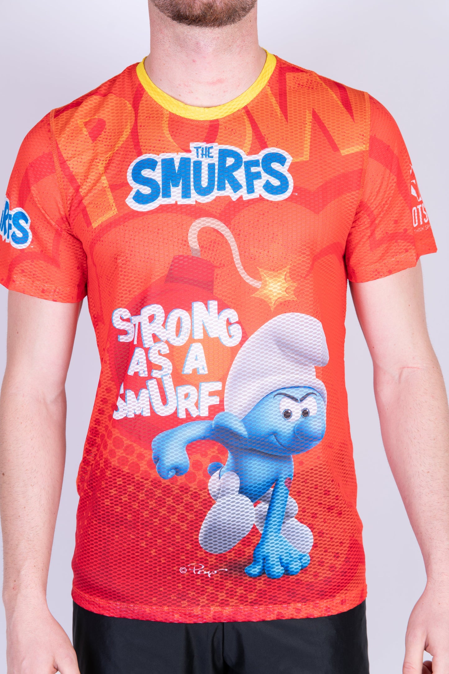 T-Shirt Homme manches courtes - Strong as a Smurf