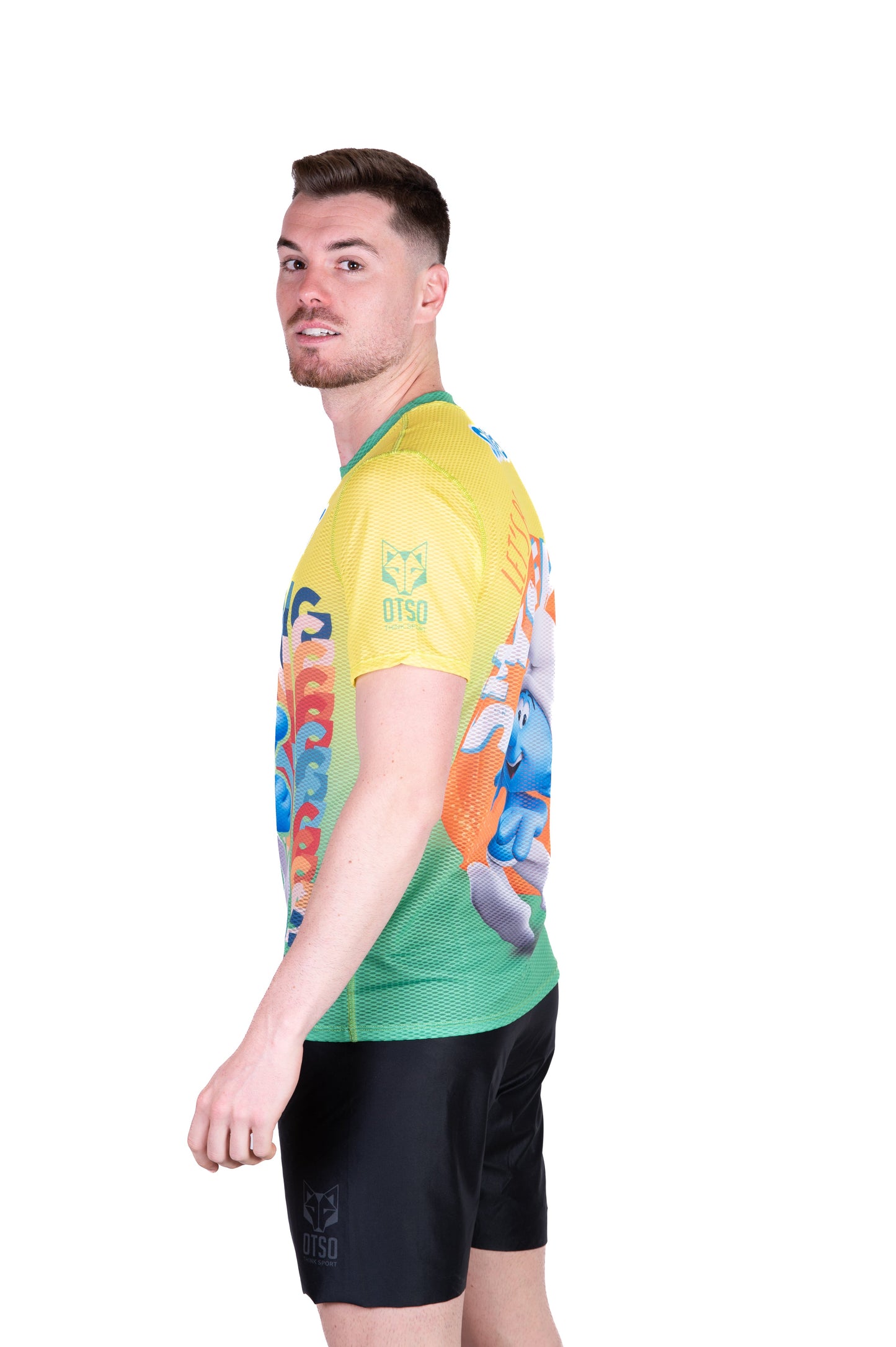 T-Shirt Homme - Smurf Running