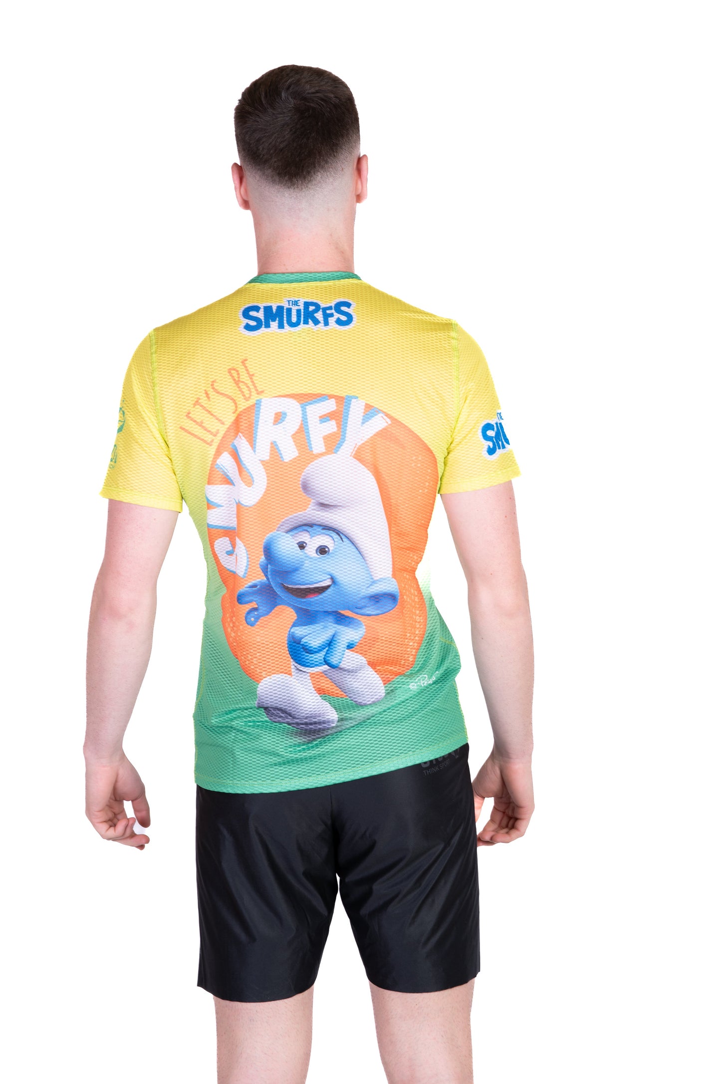 T-Shirt Homme - Smurf Running