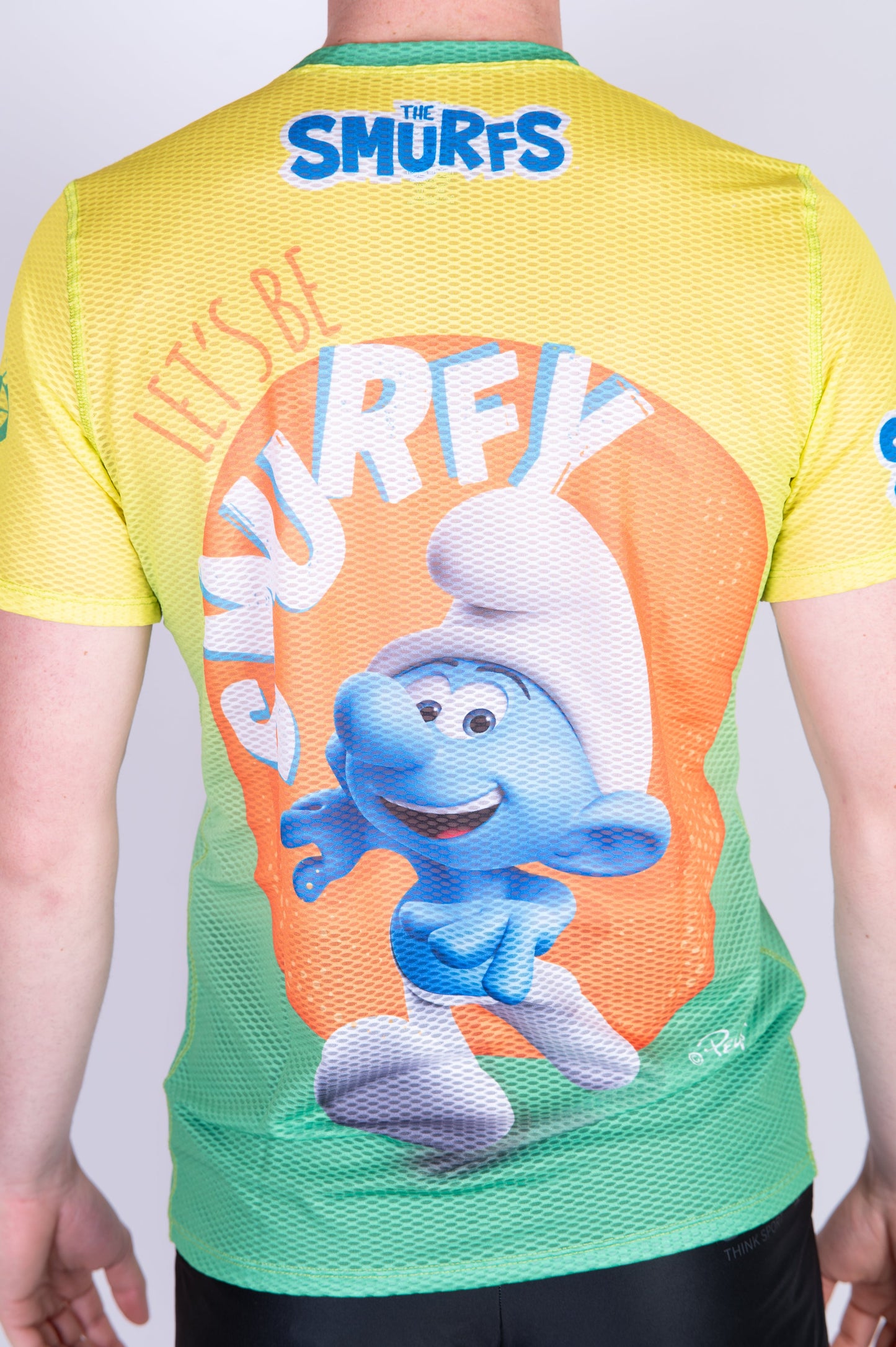 T-Shirt Homme - Smurf Running