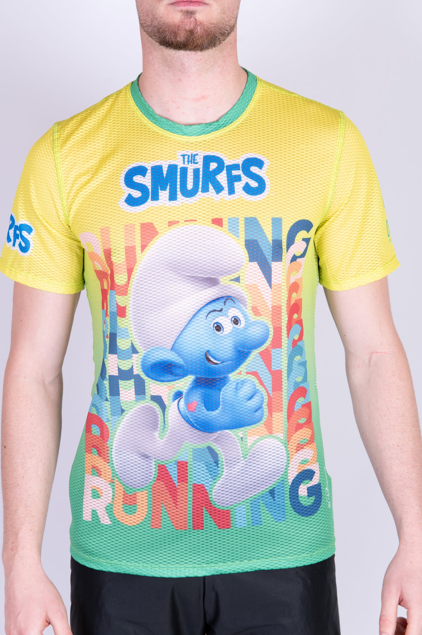 T-Shirt Homme - Smurf Running