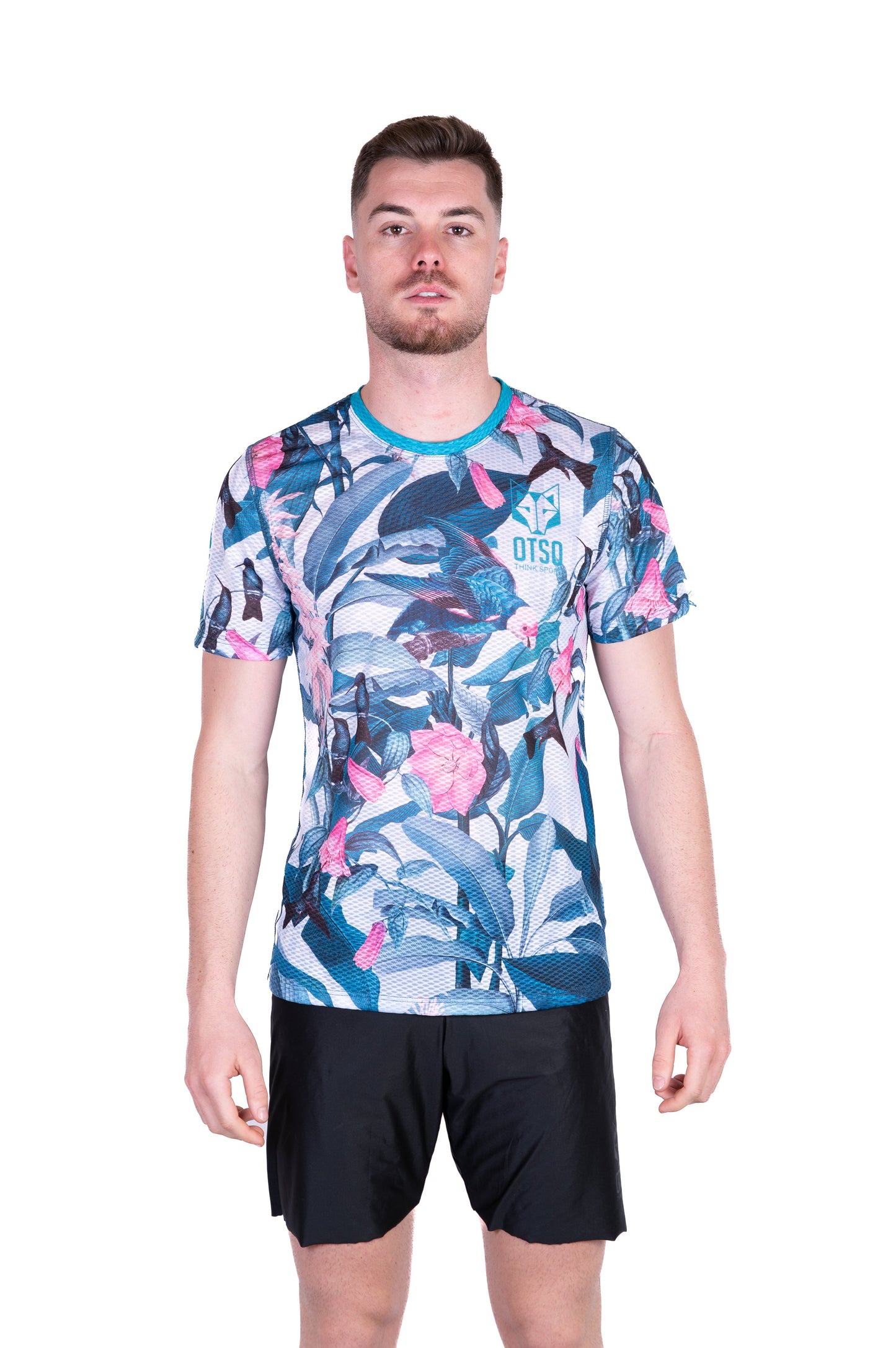Men's short-sleeve shirt - Garden