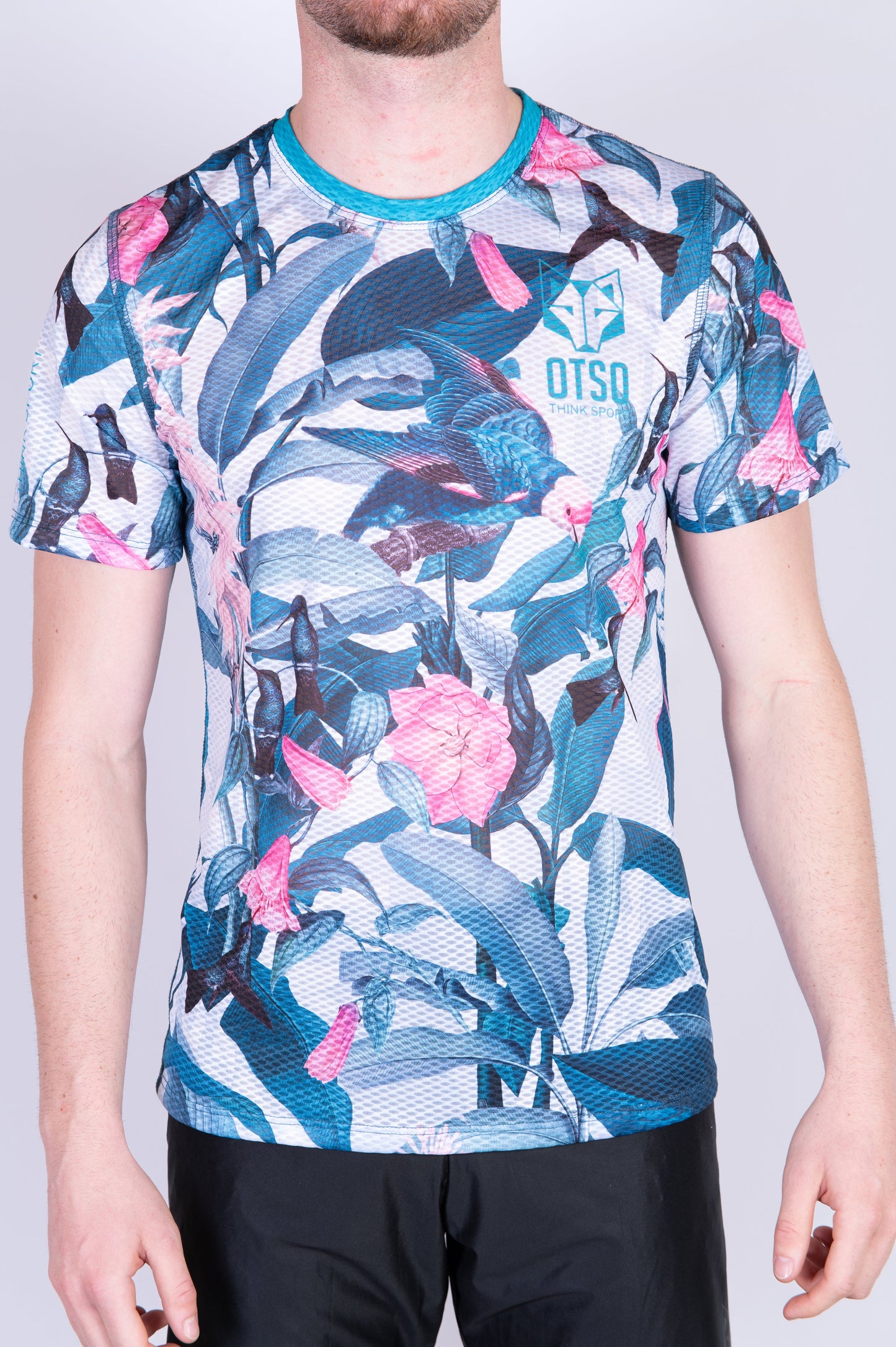 Men's short-sleeve shirt - Garden
