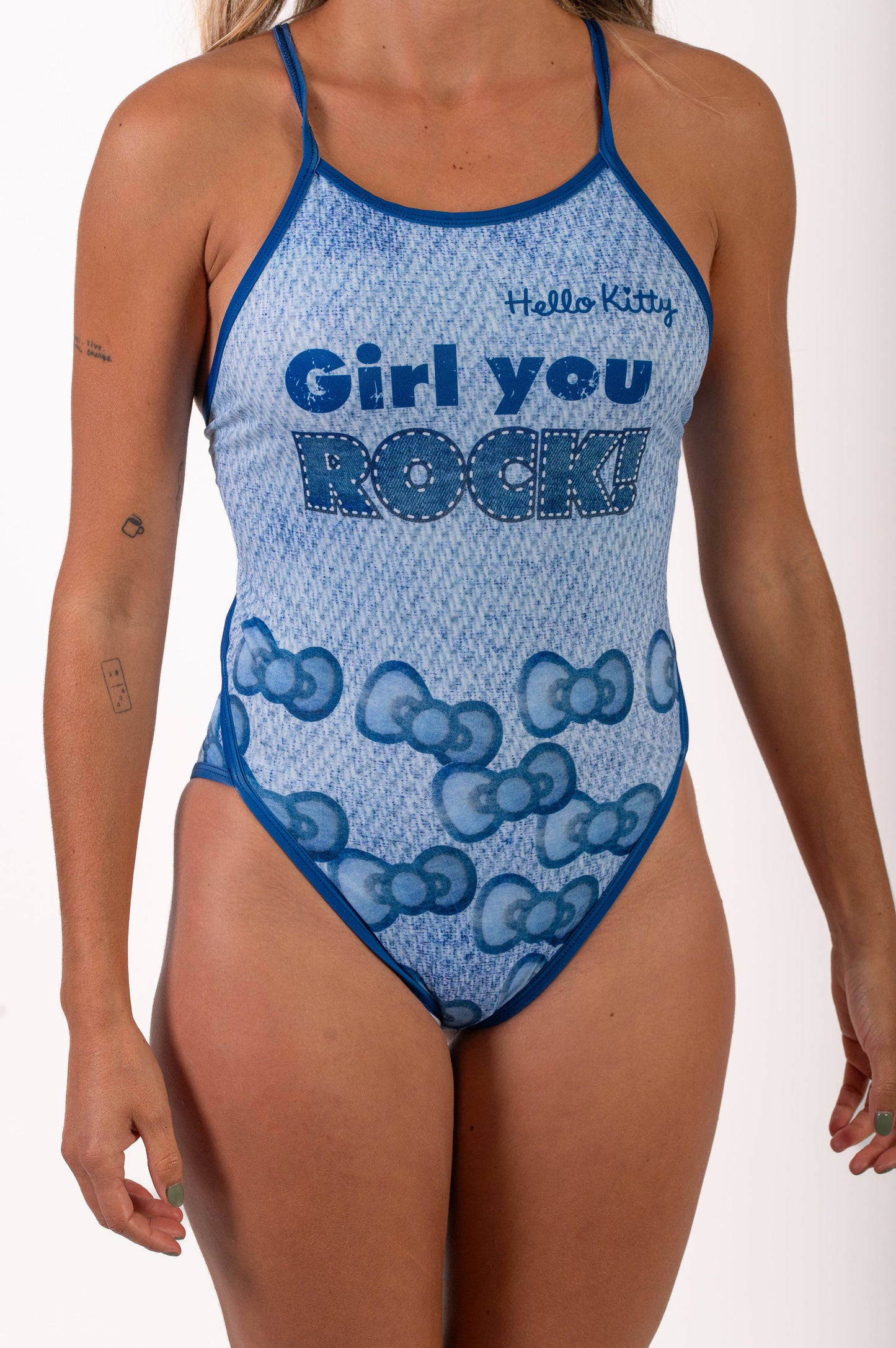 Maillot Femme/Enfant - Hello Kitty Denim