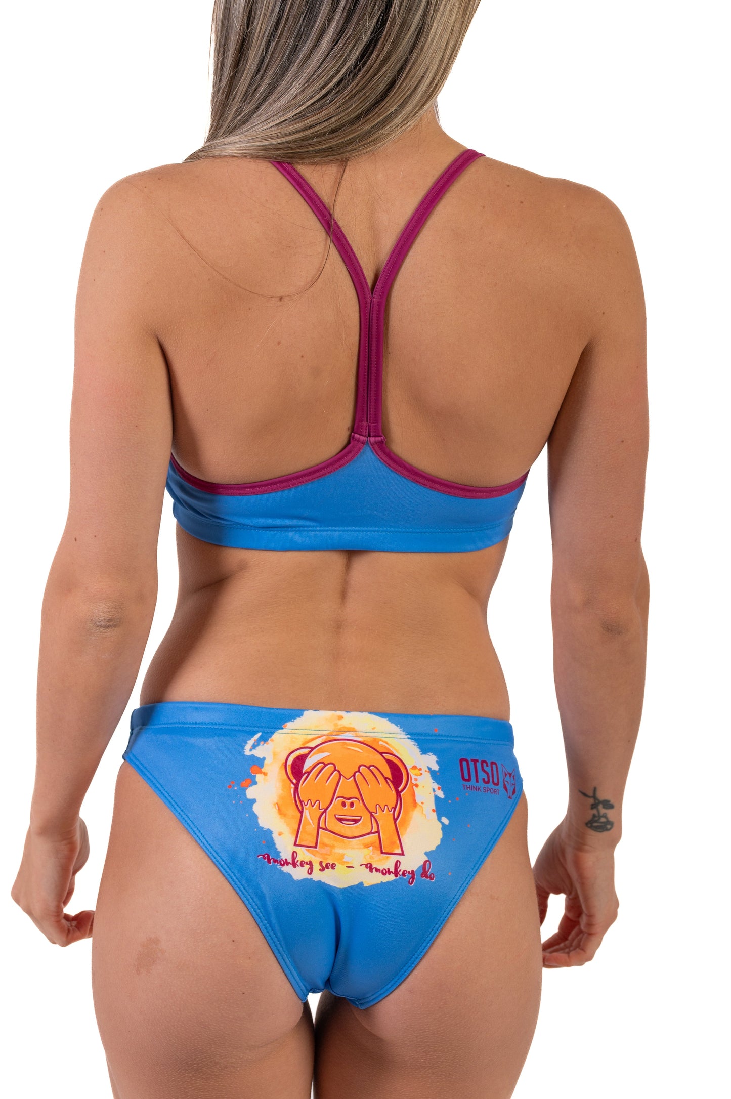 Bikini - Scimmia Emoji Guarda