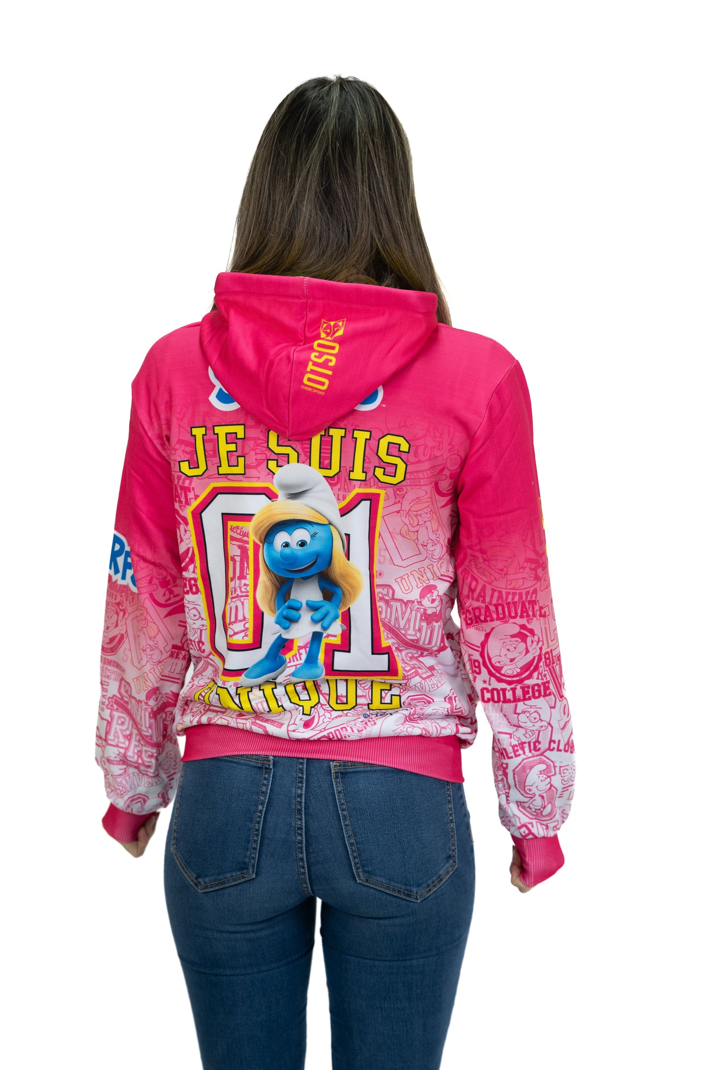Hooded sweatshirt - Smurfs Embraces