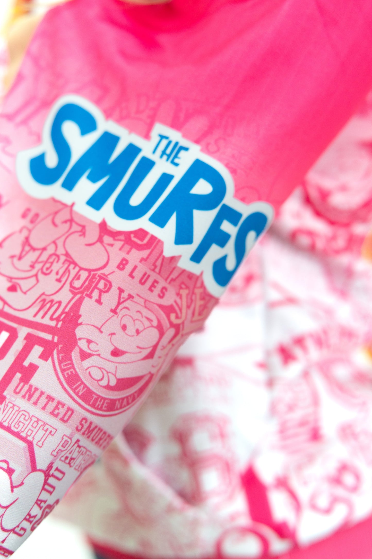 Hooded sweatshirt - Smurfs Embraces