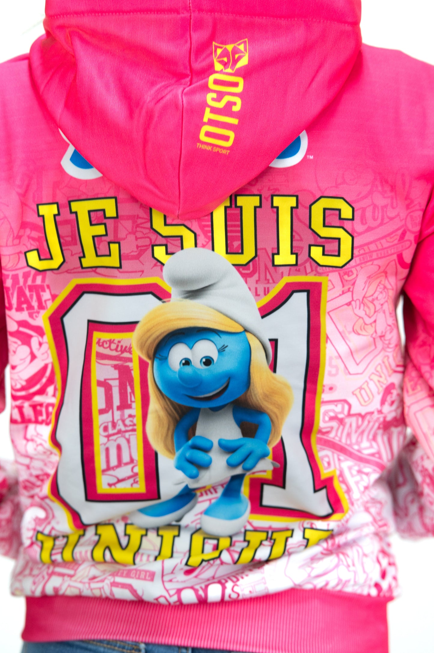 Hooded sweatshirt - Smurfs Embraces