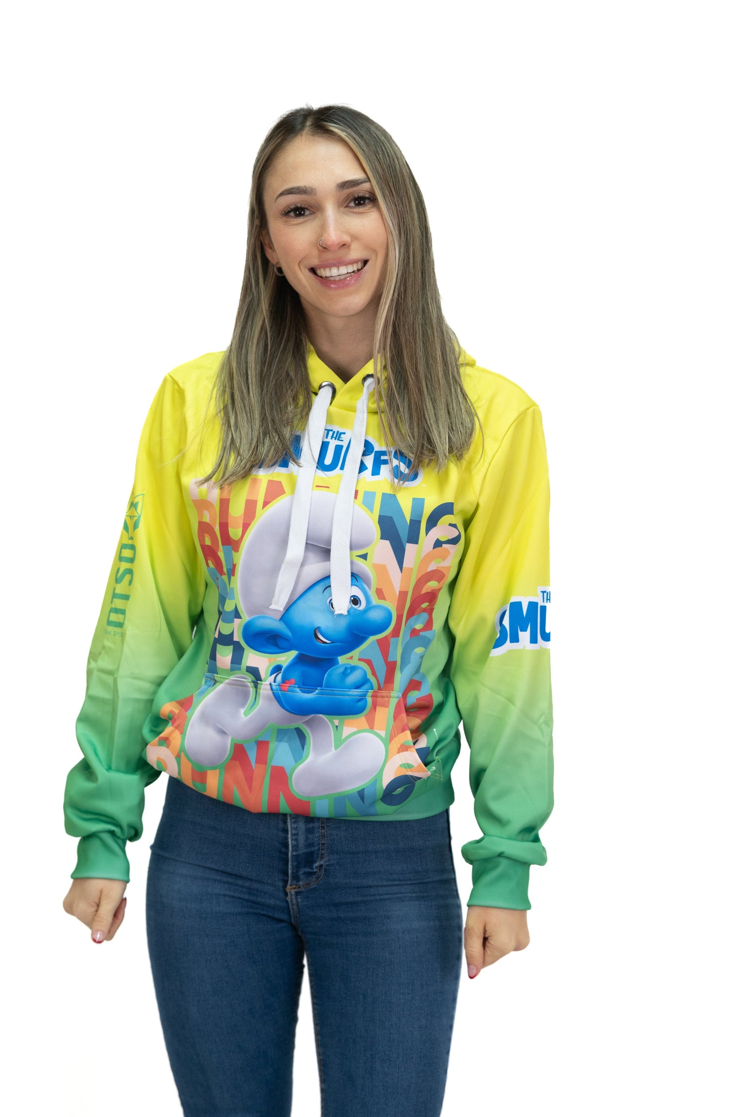 Sweat à capuche - Smurf Running