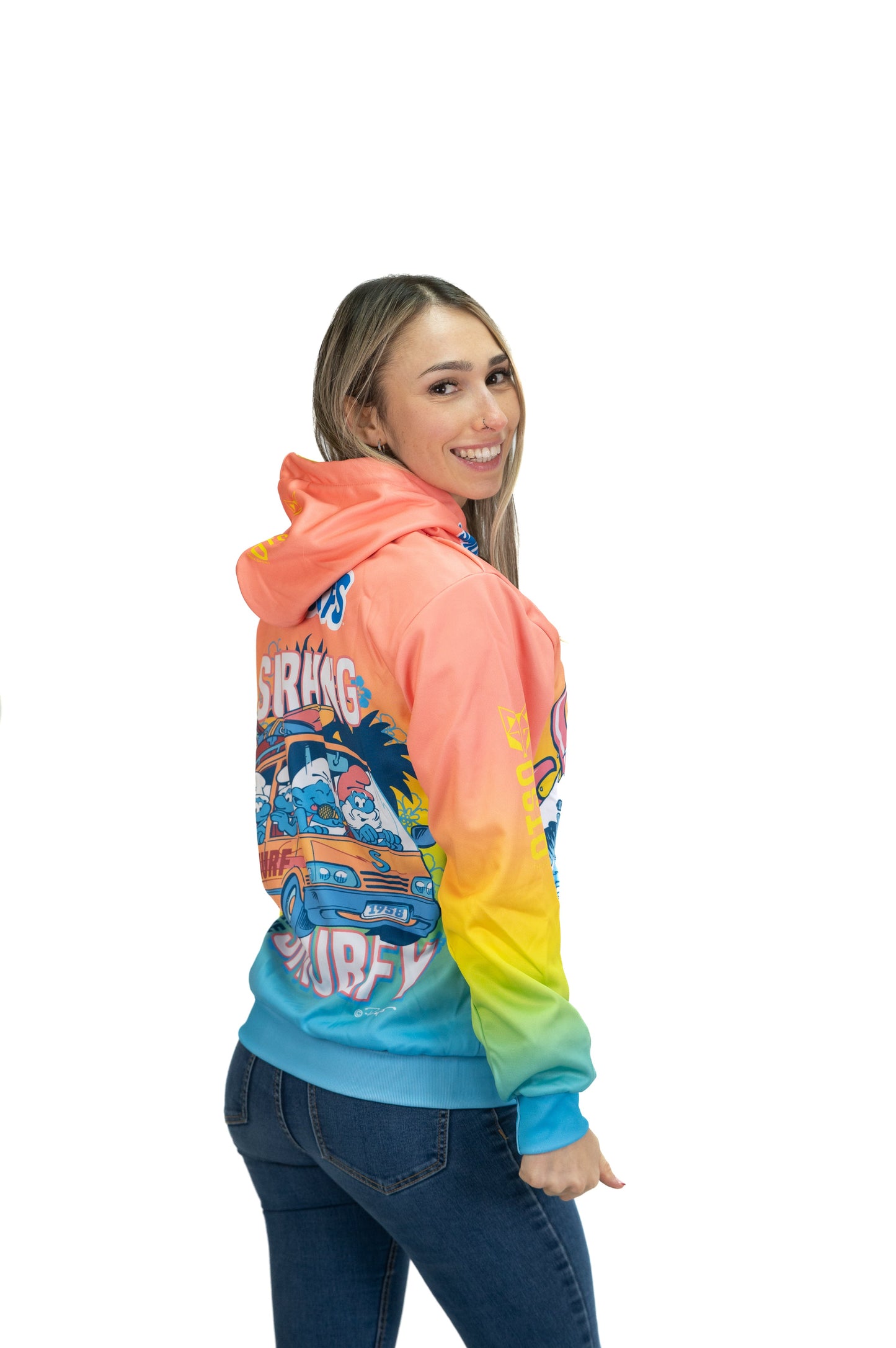 Sweat à capuche - Smurfs Smurfing Men
