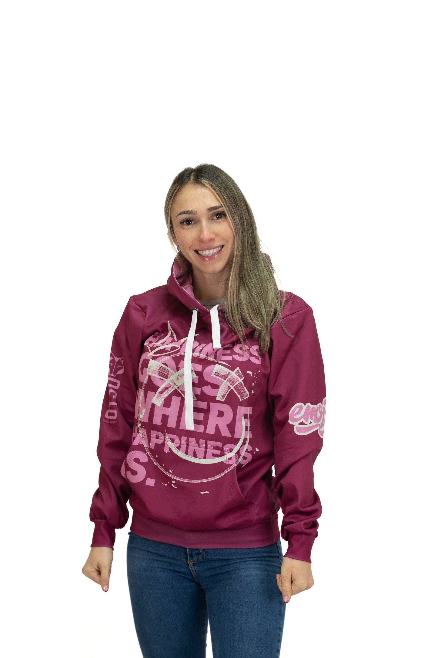Sweat à capuche - Emoji Happiness