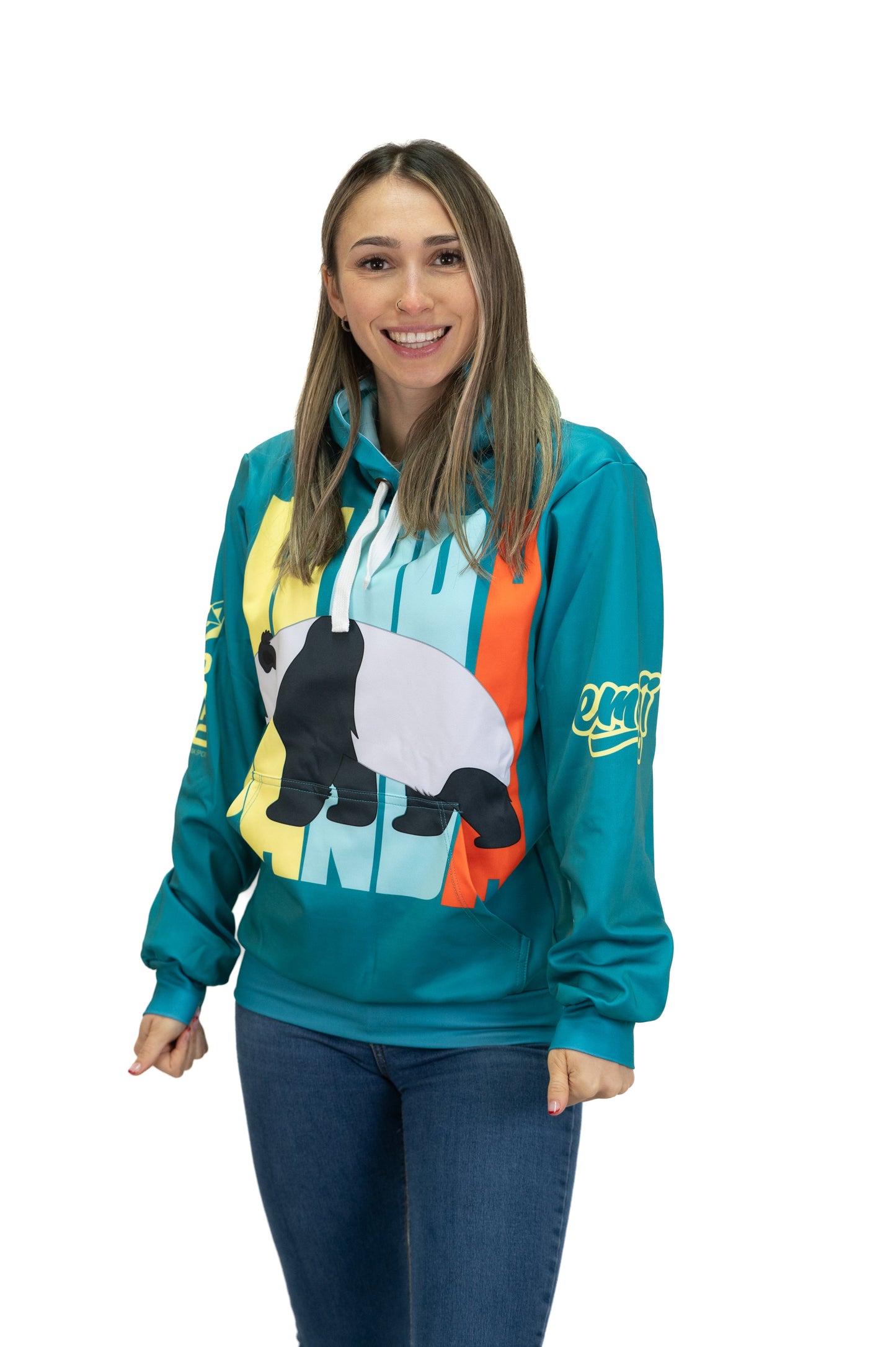 Sweat à capuche - Emoji Panda