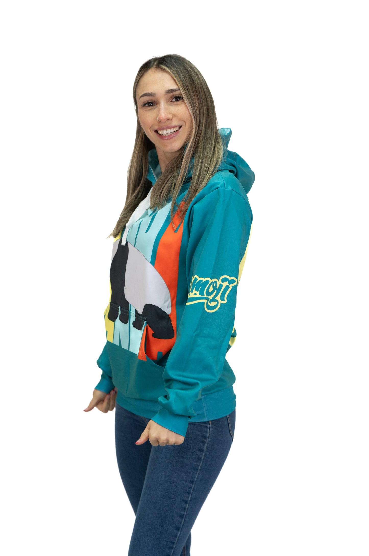 Sweat à capuche - Emoji Panda