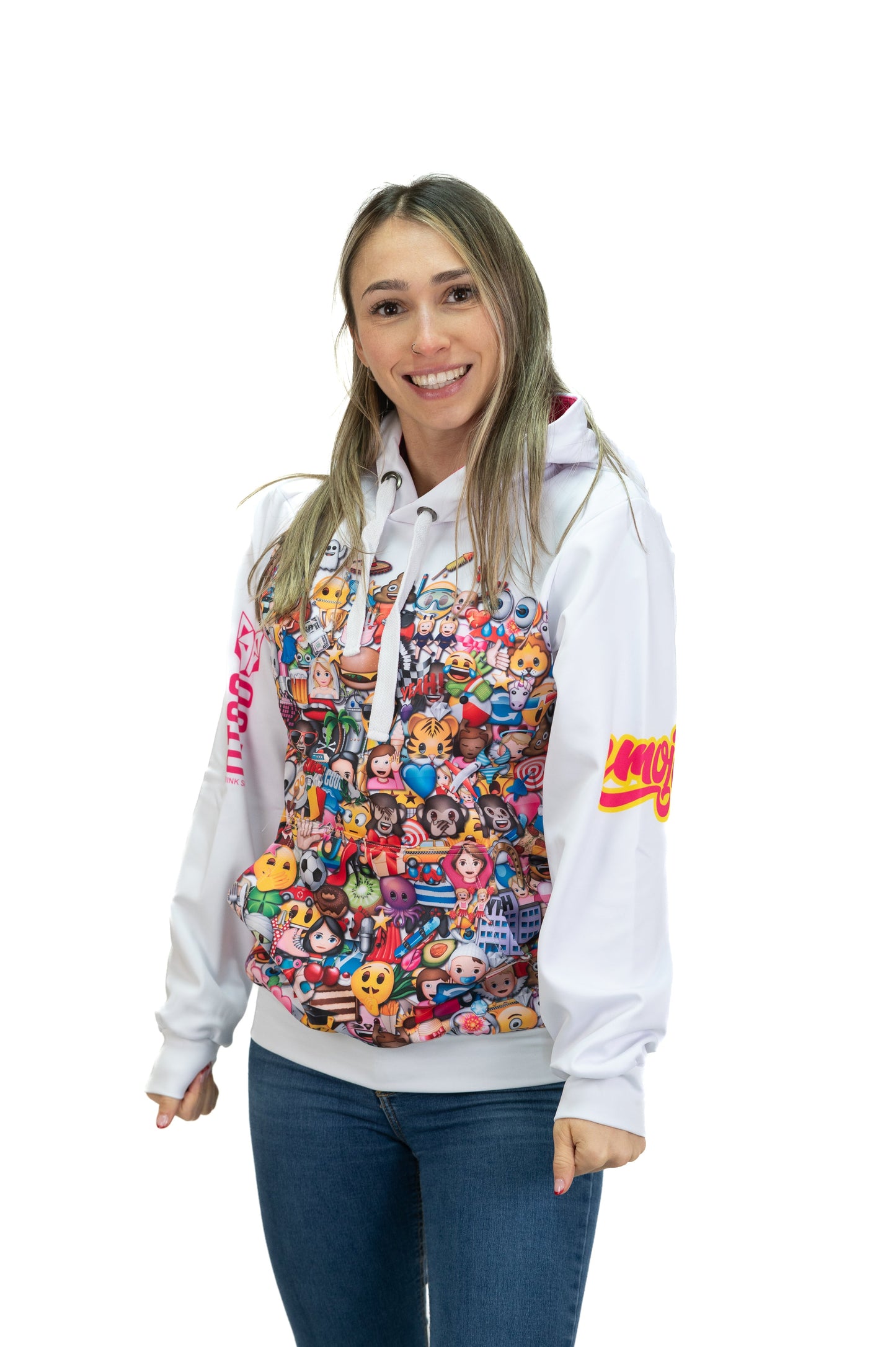 Sweat à capuche - Emoji Big Wave