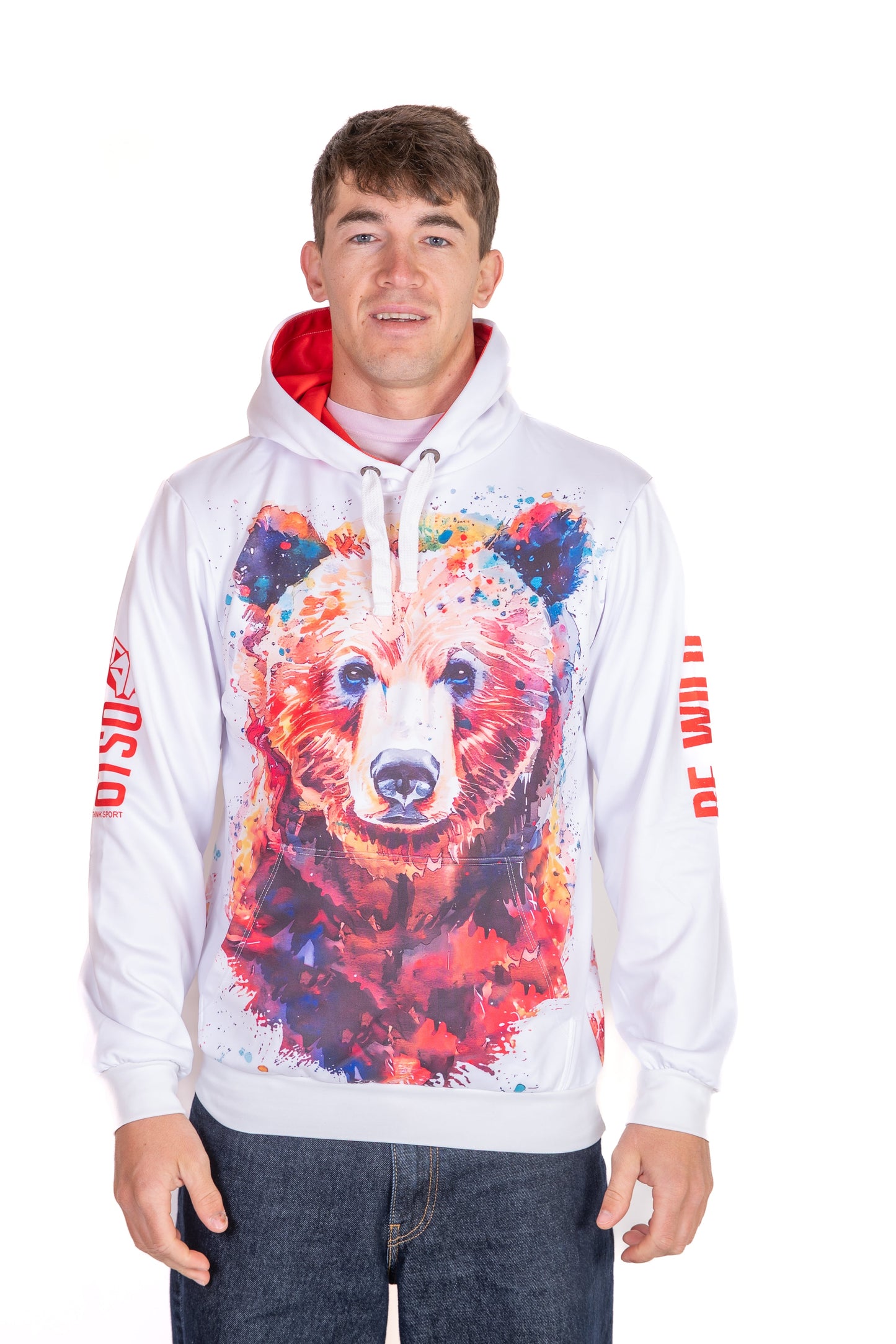 Hooded sweatshirt - Be Wild Bear