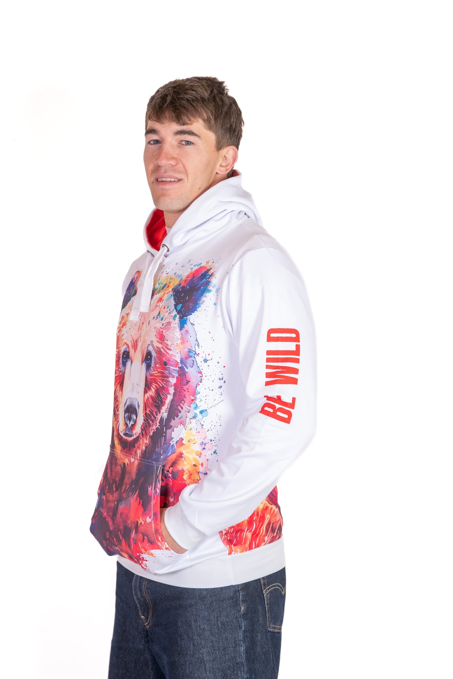 Hooded sweatshirt - Be Wild Bear
