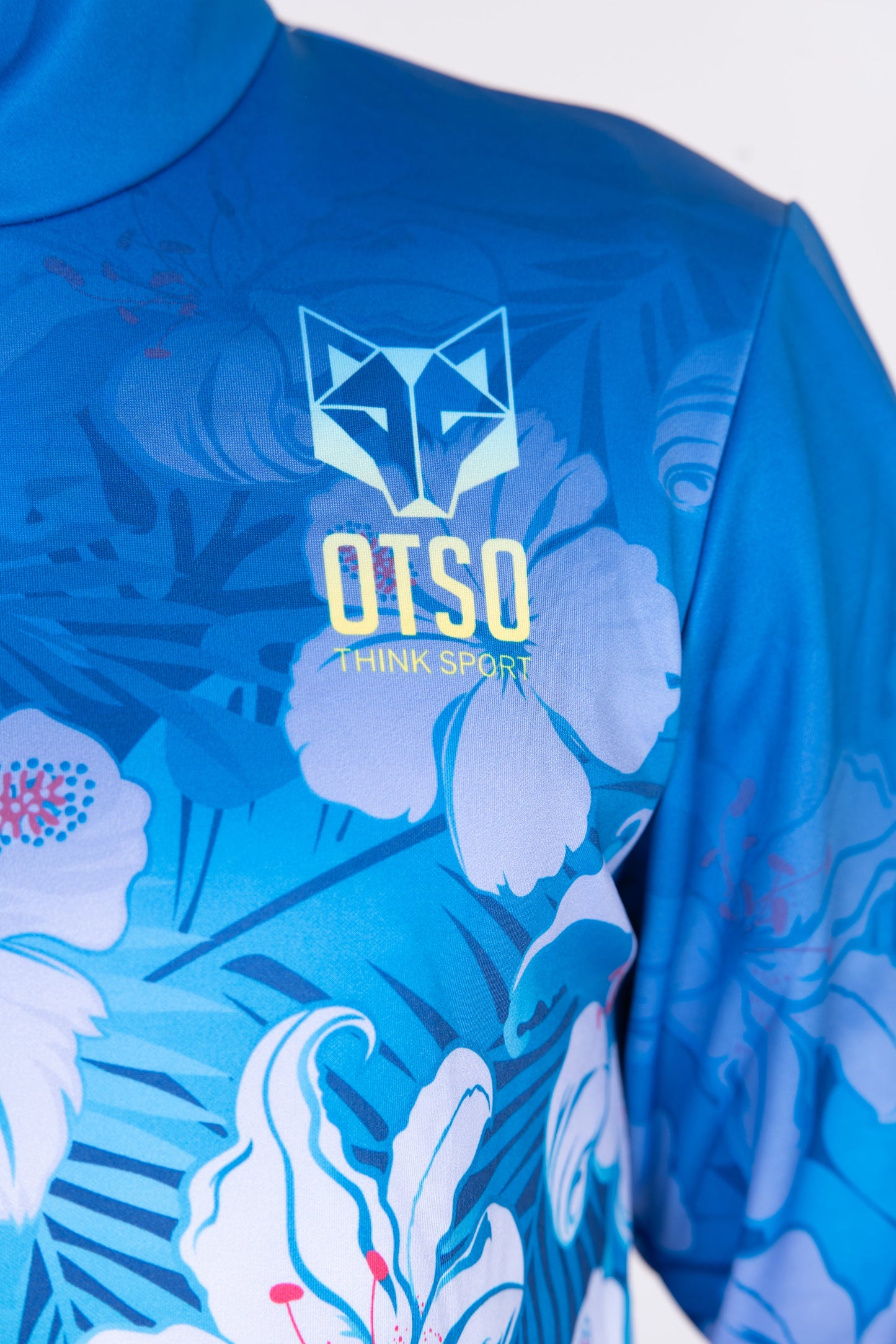 Hooded sweatshirt - Swim Bike Run Flower