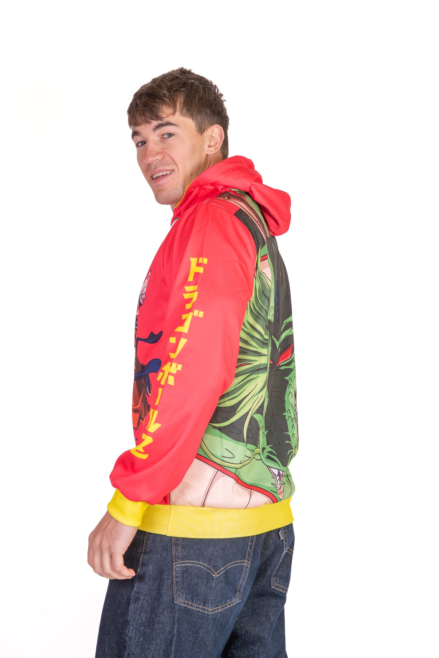 Sweat à capuche - Dragon Ball Z Goku Shenron