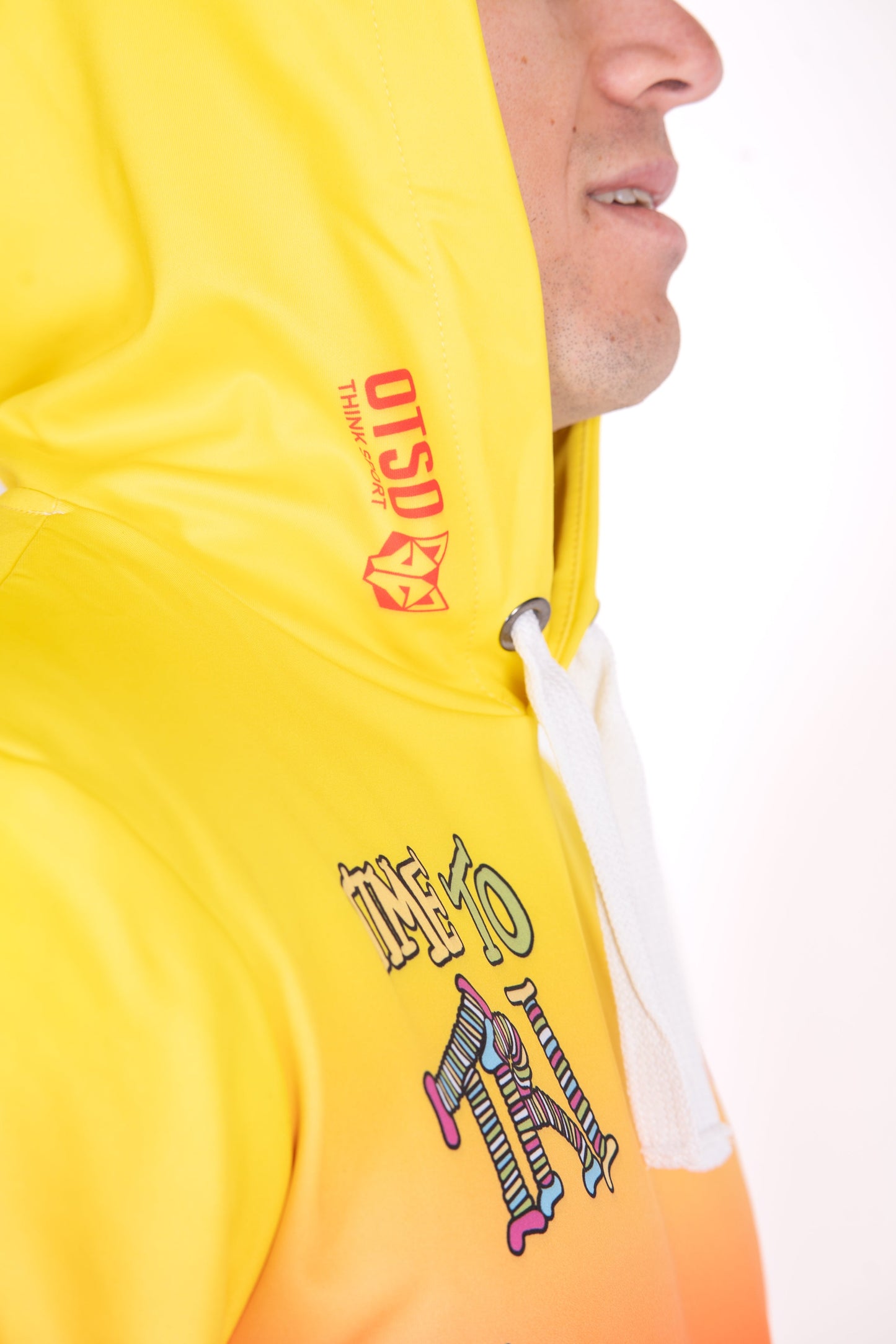 Sweat à capuche - Time to tri Man Run