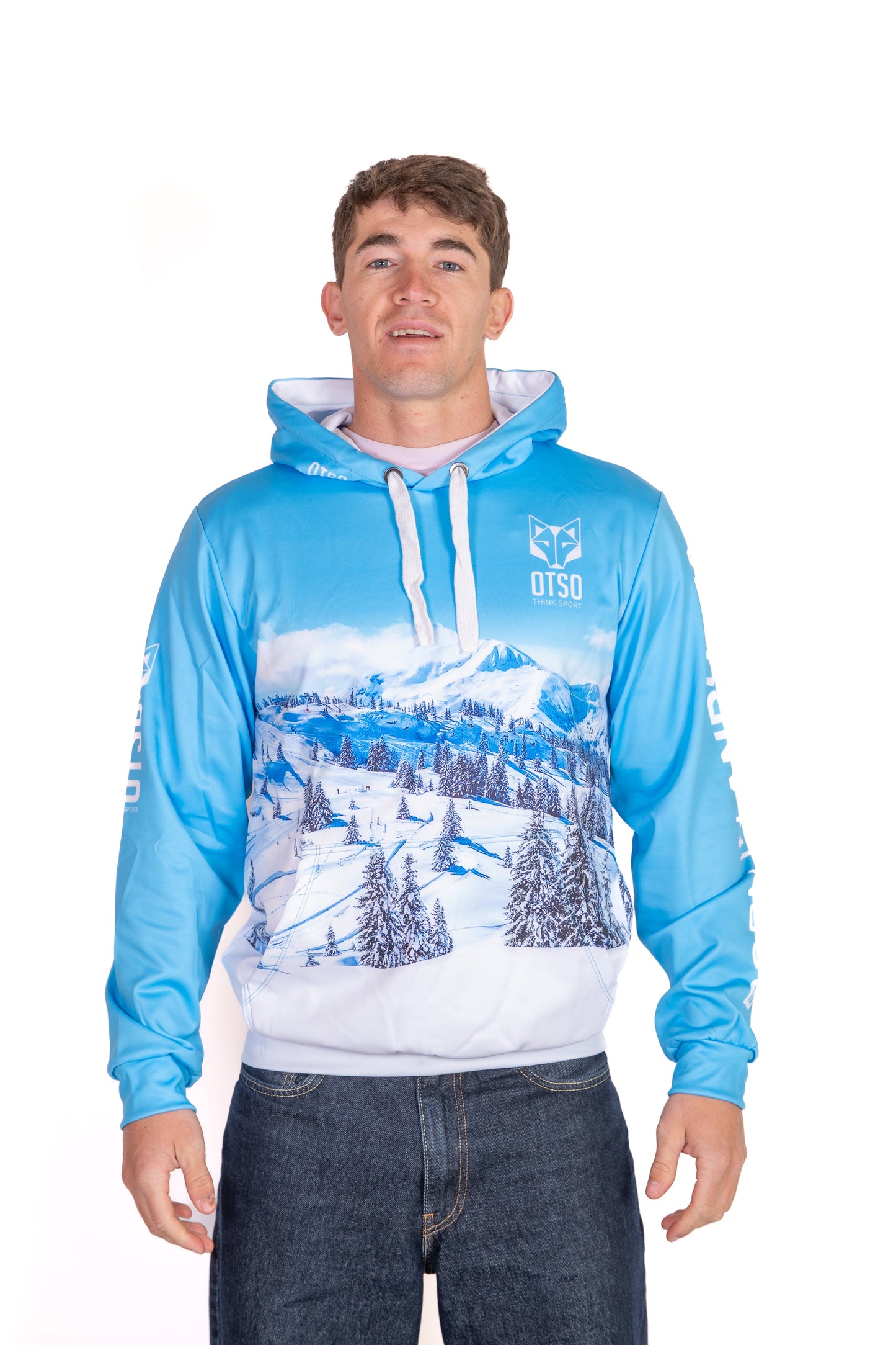 Kapuzenshirt - Schneewald