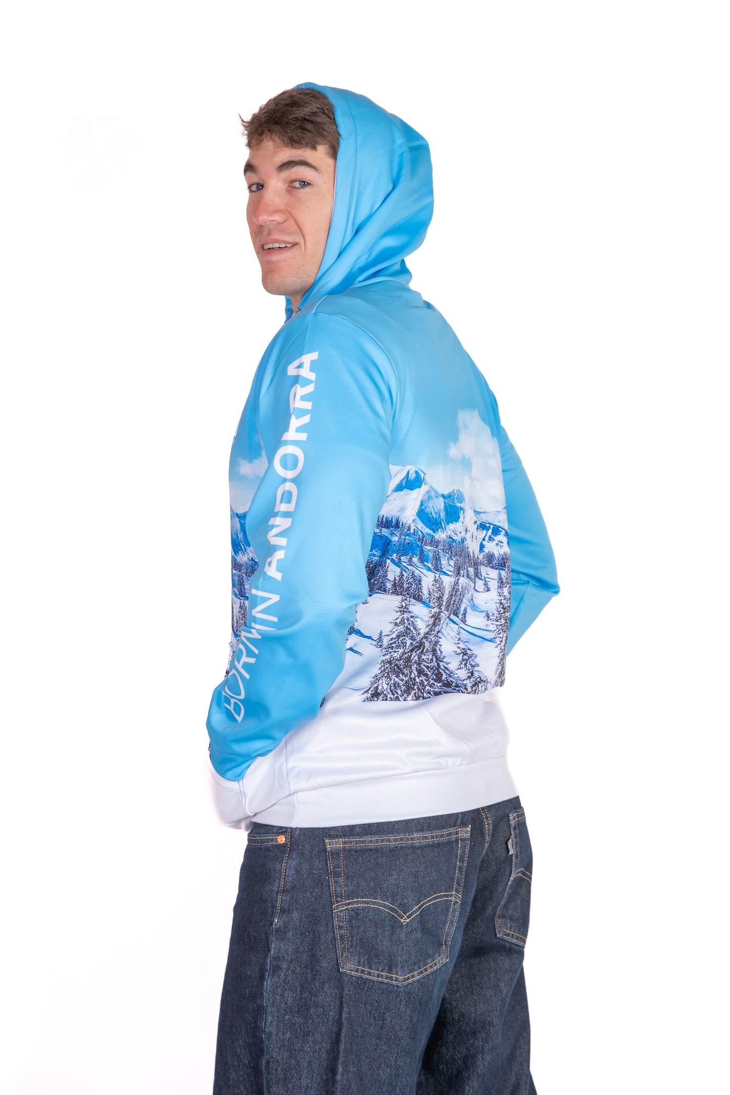 Kapuzenshirt - Schneewald