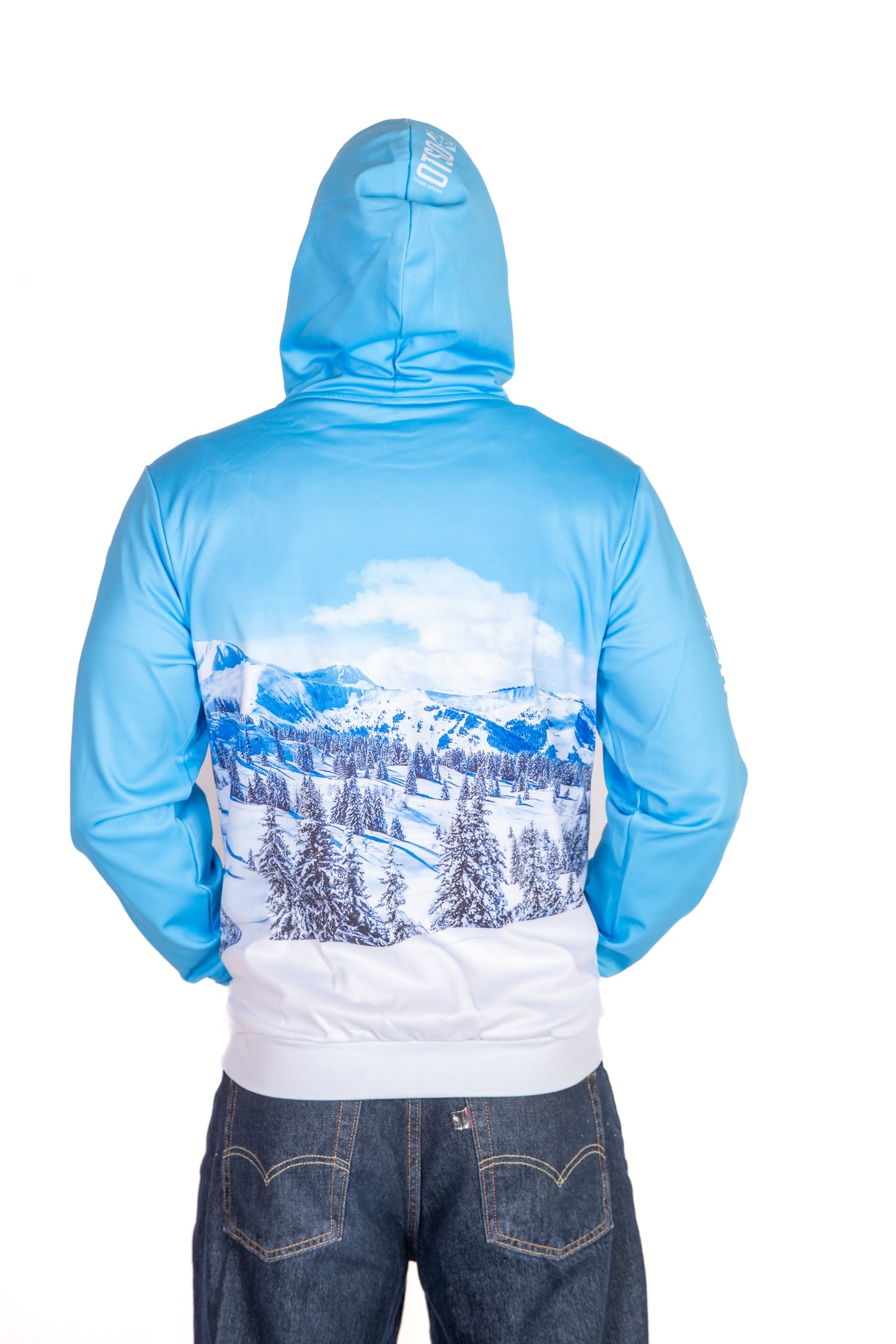 Kapuzenshirt - Schneewald