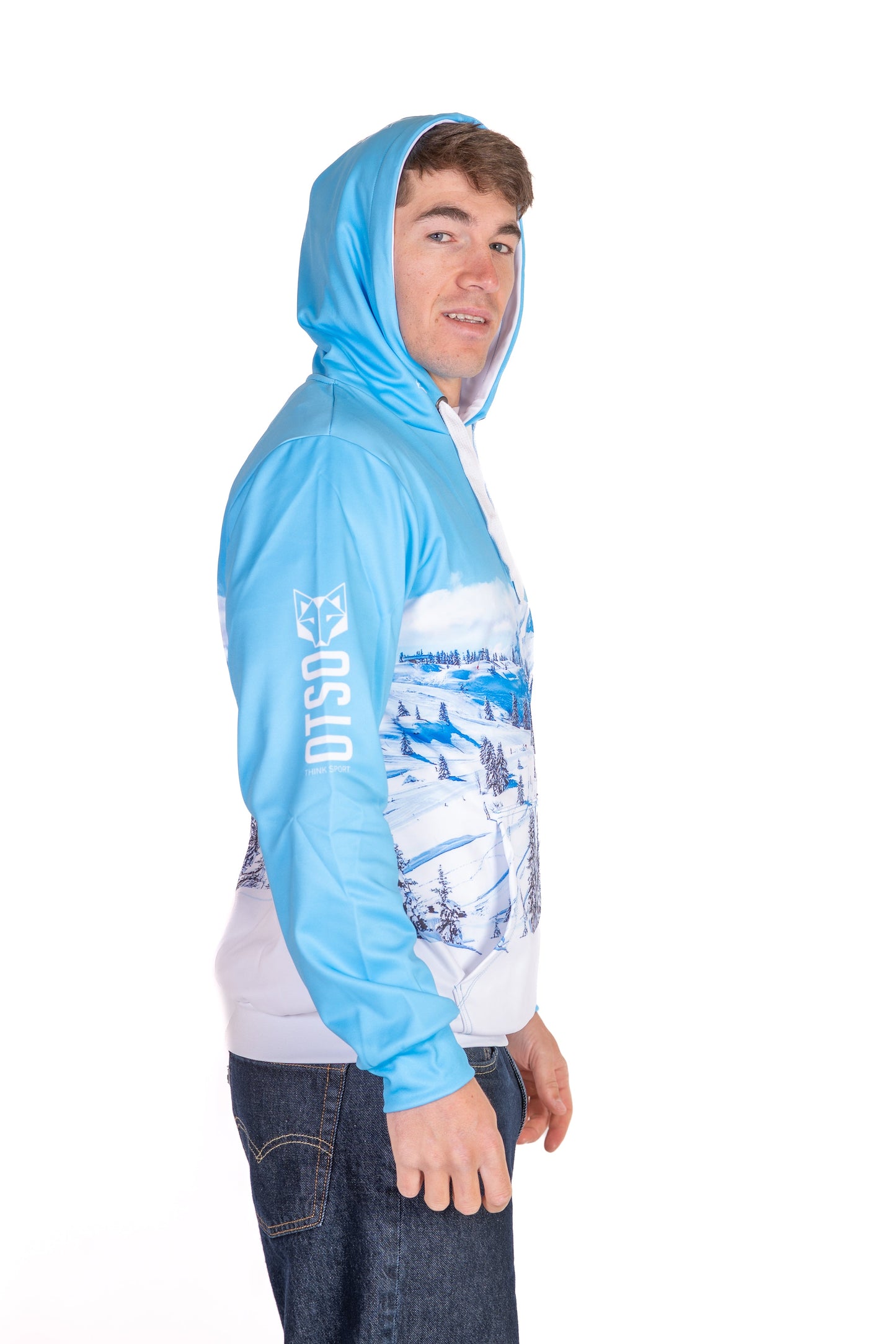 Kapuzenshirt - Schneewald