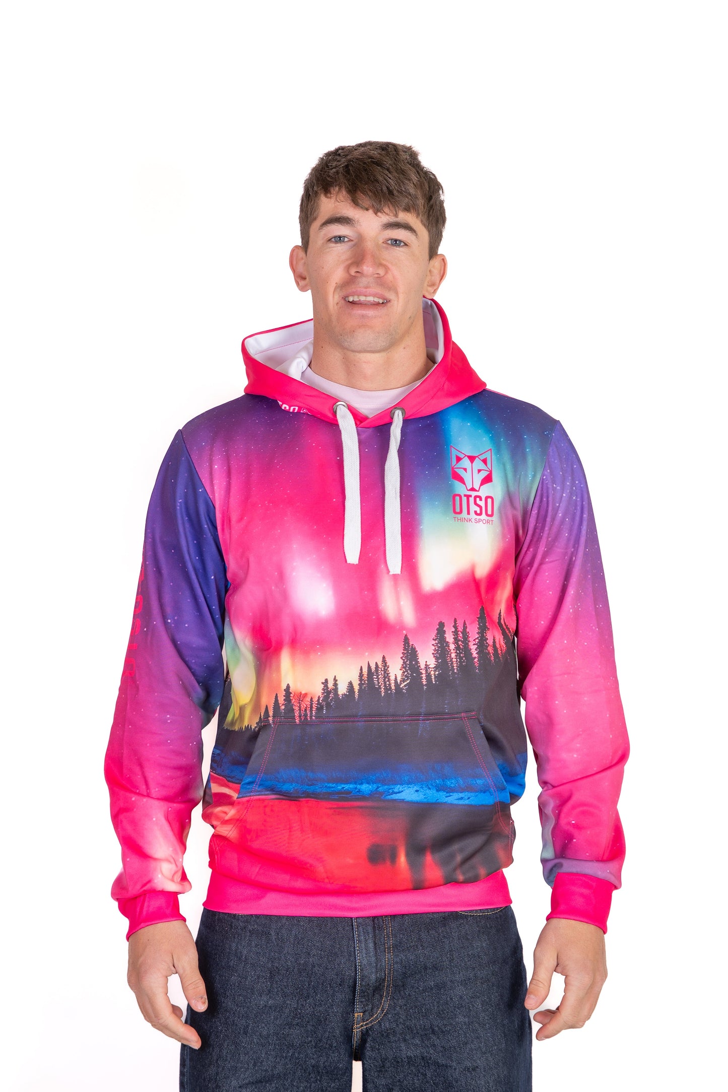 Hooded sweatshirt - Northern lights