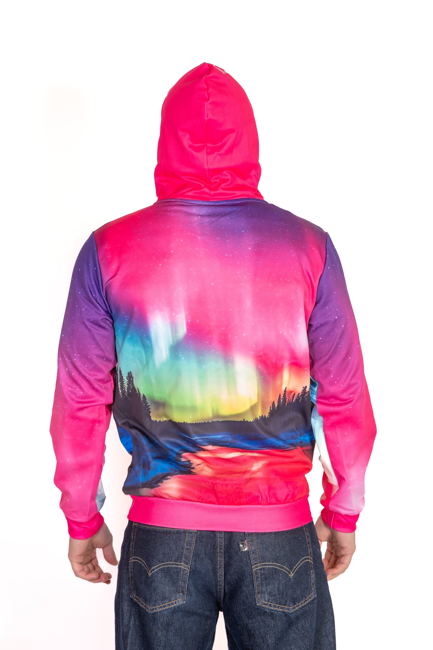 Hooded sweatshirt - Northern lights