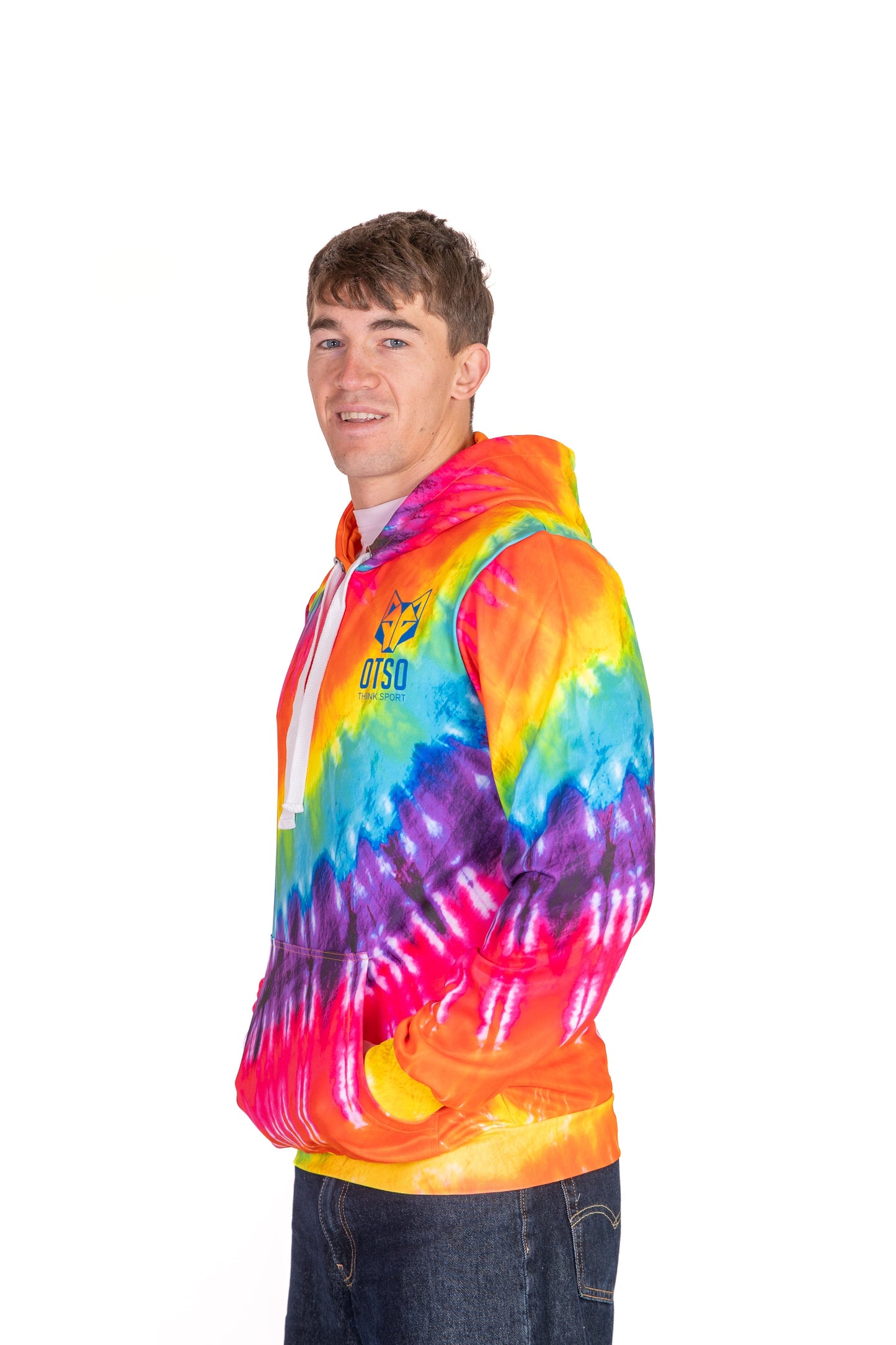 Hooded sweatshirt - Tie Dye
