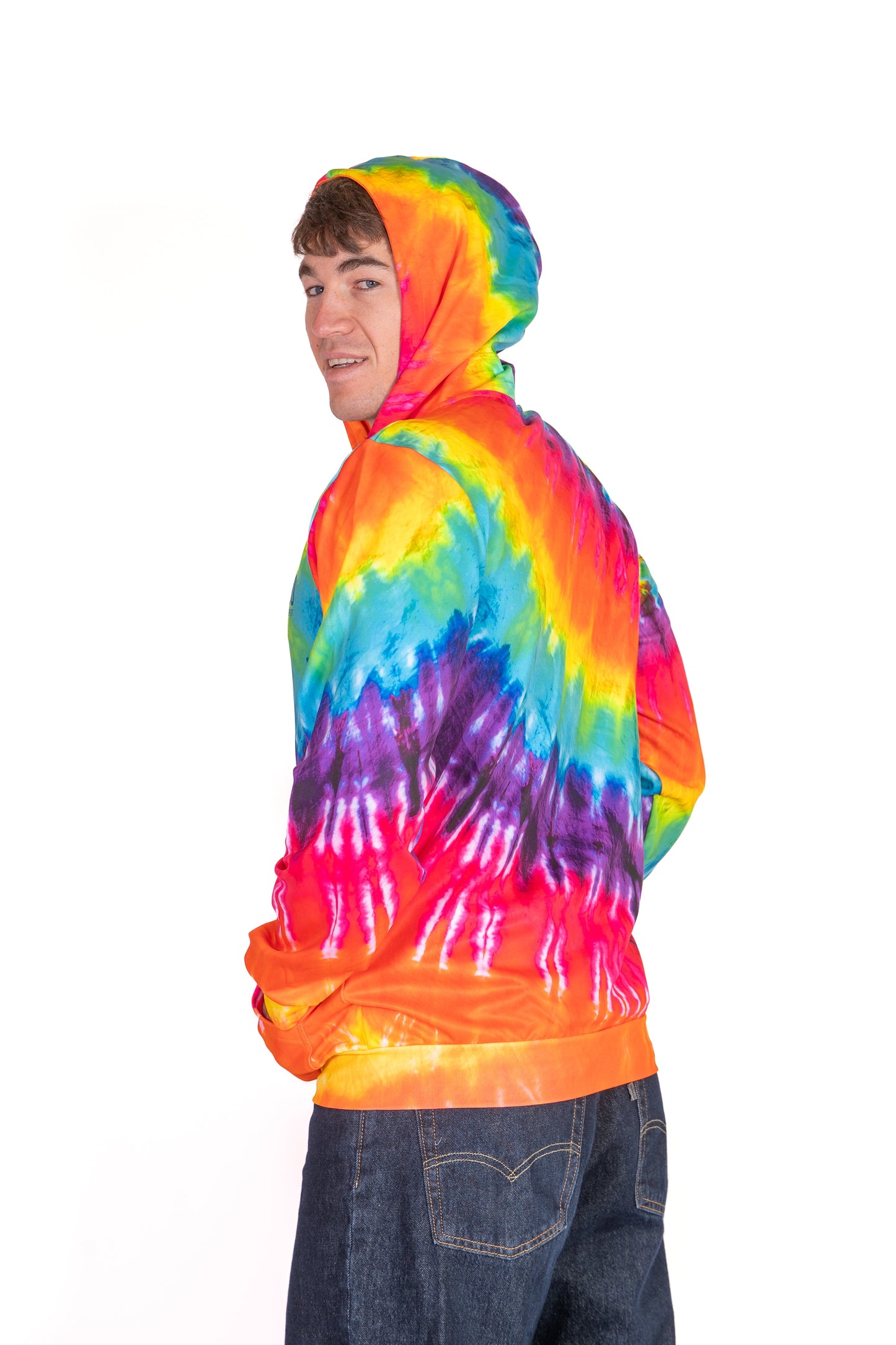 Hooded sweatshirt - Tie Dye