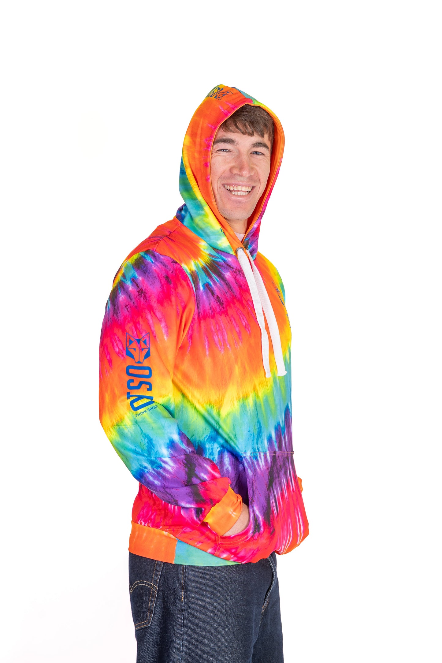 Hooded sweatshirt - Tie Dye