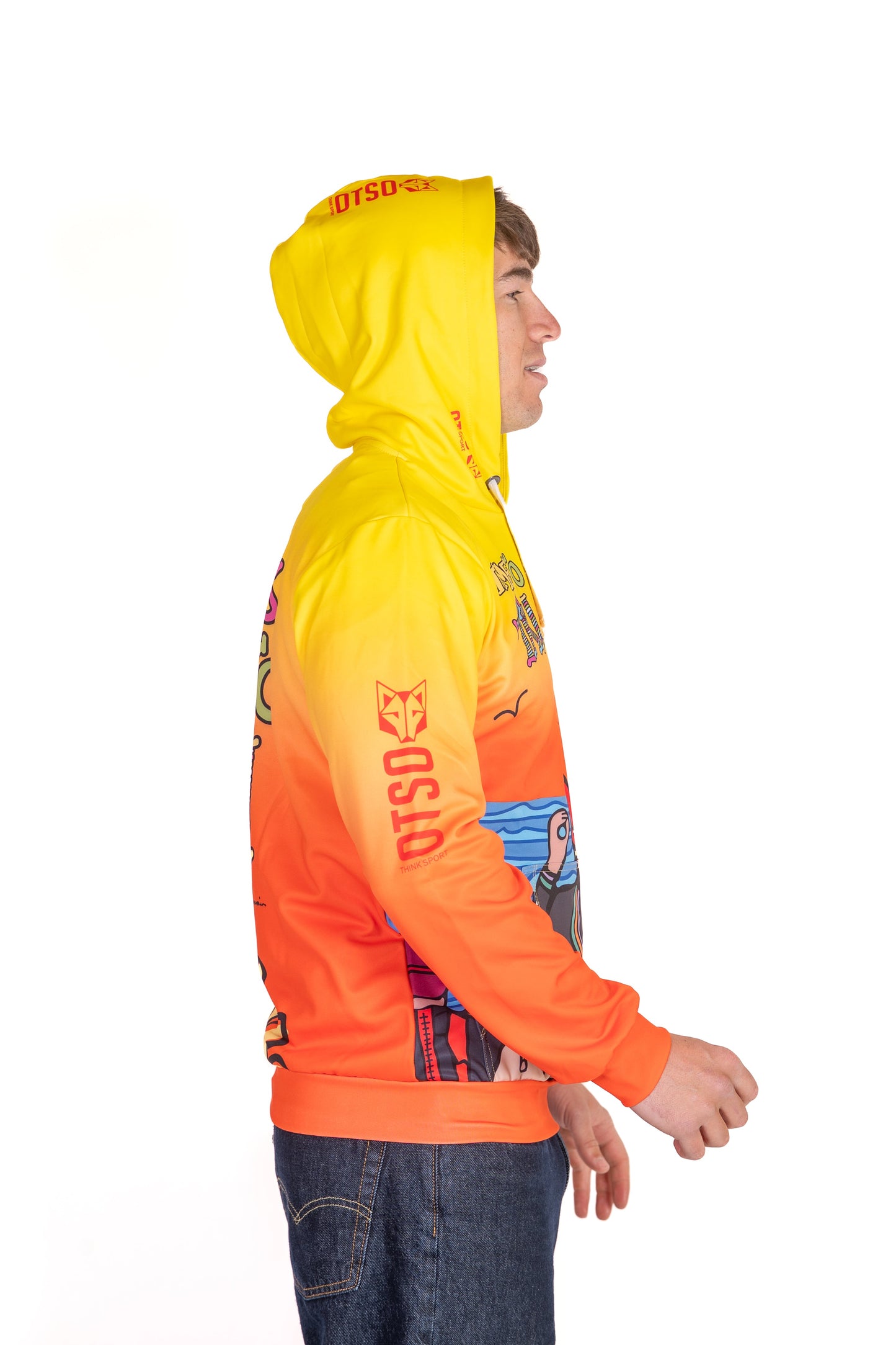 Sweat à capuche - Time to tri Man Swim