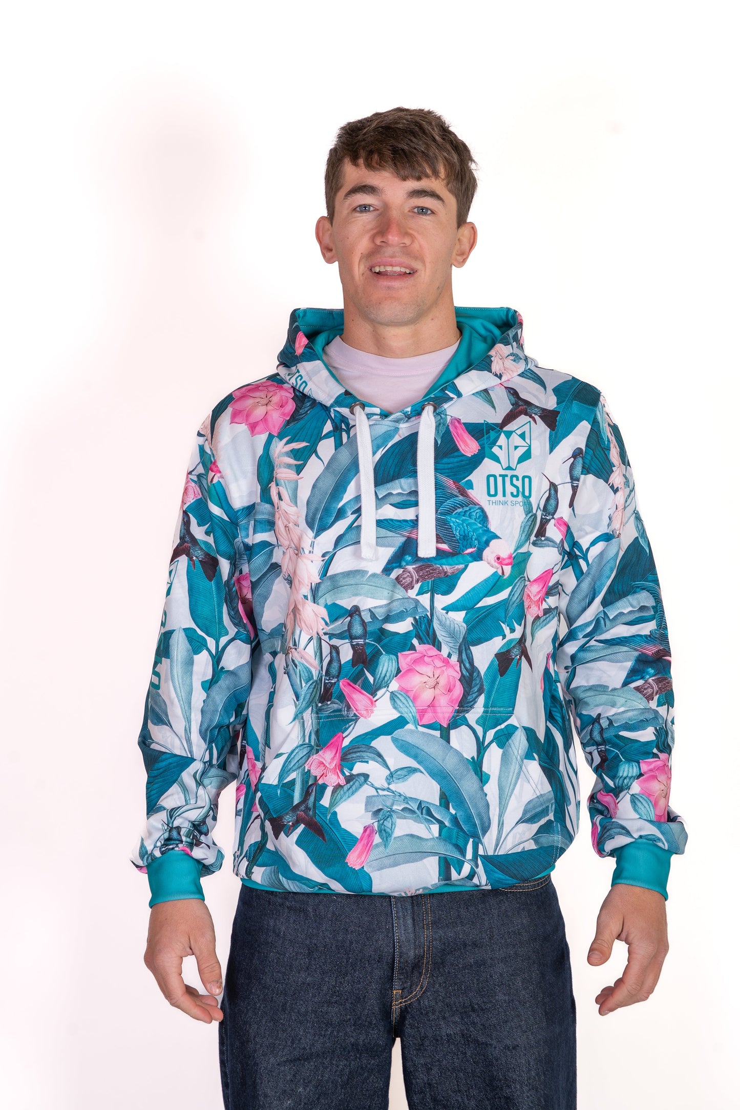 Hooded sweatshirt - Garden