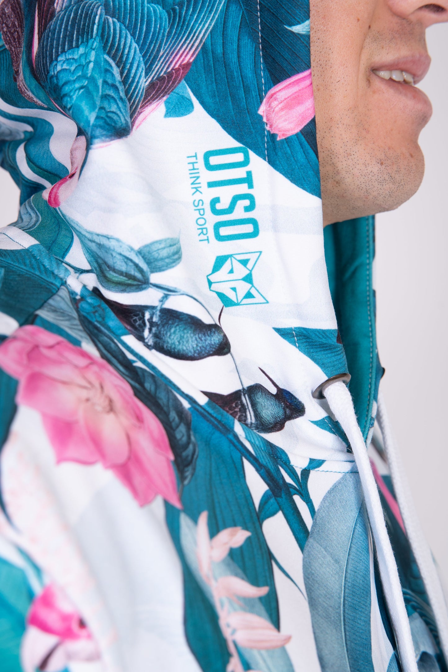 Hooded sweatshirt - Garden