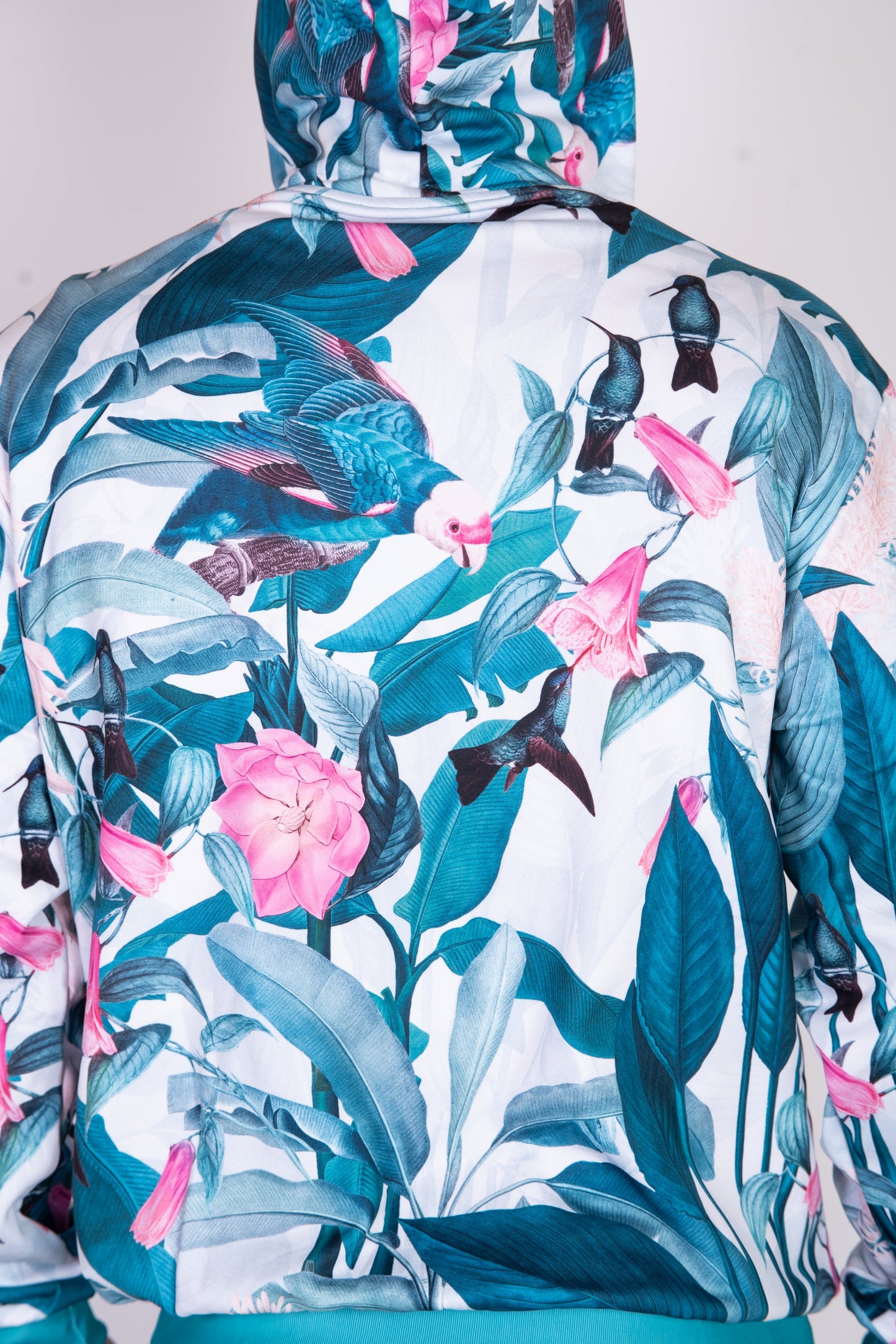 Hooded sweatshirt - Garden
