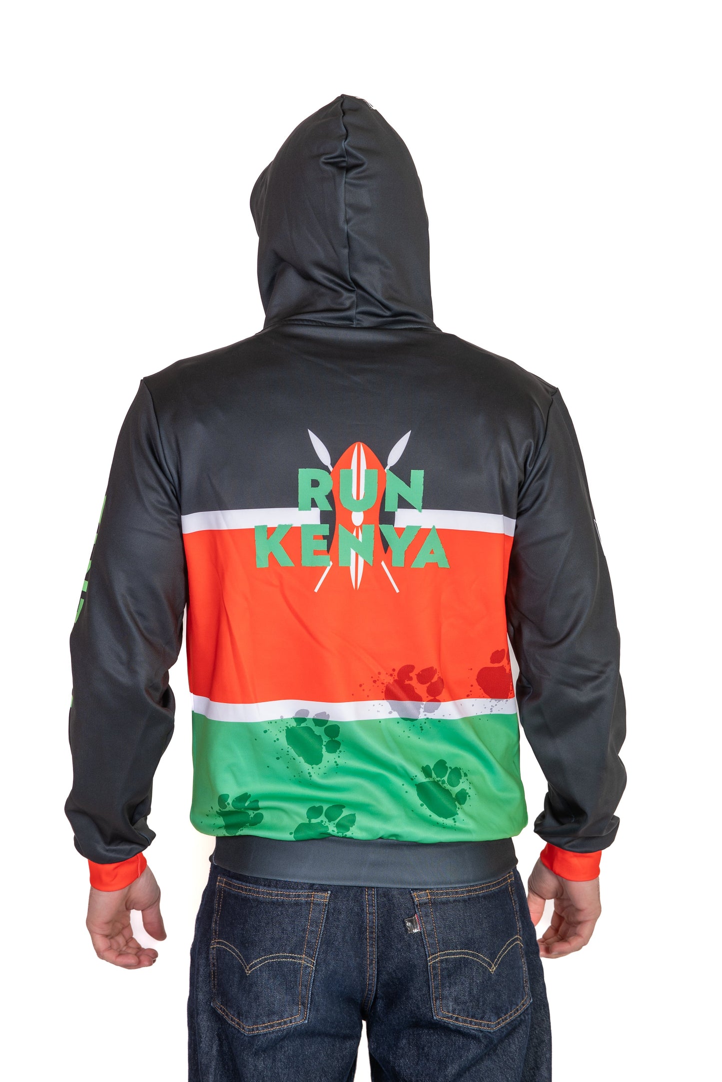 Kapuzenshirt - Lauf Kenia