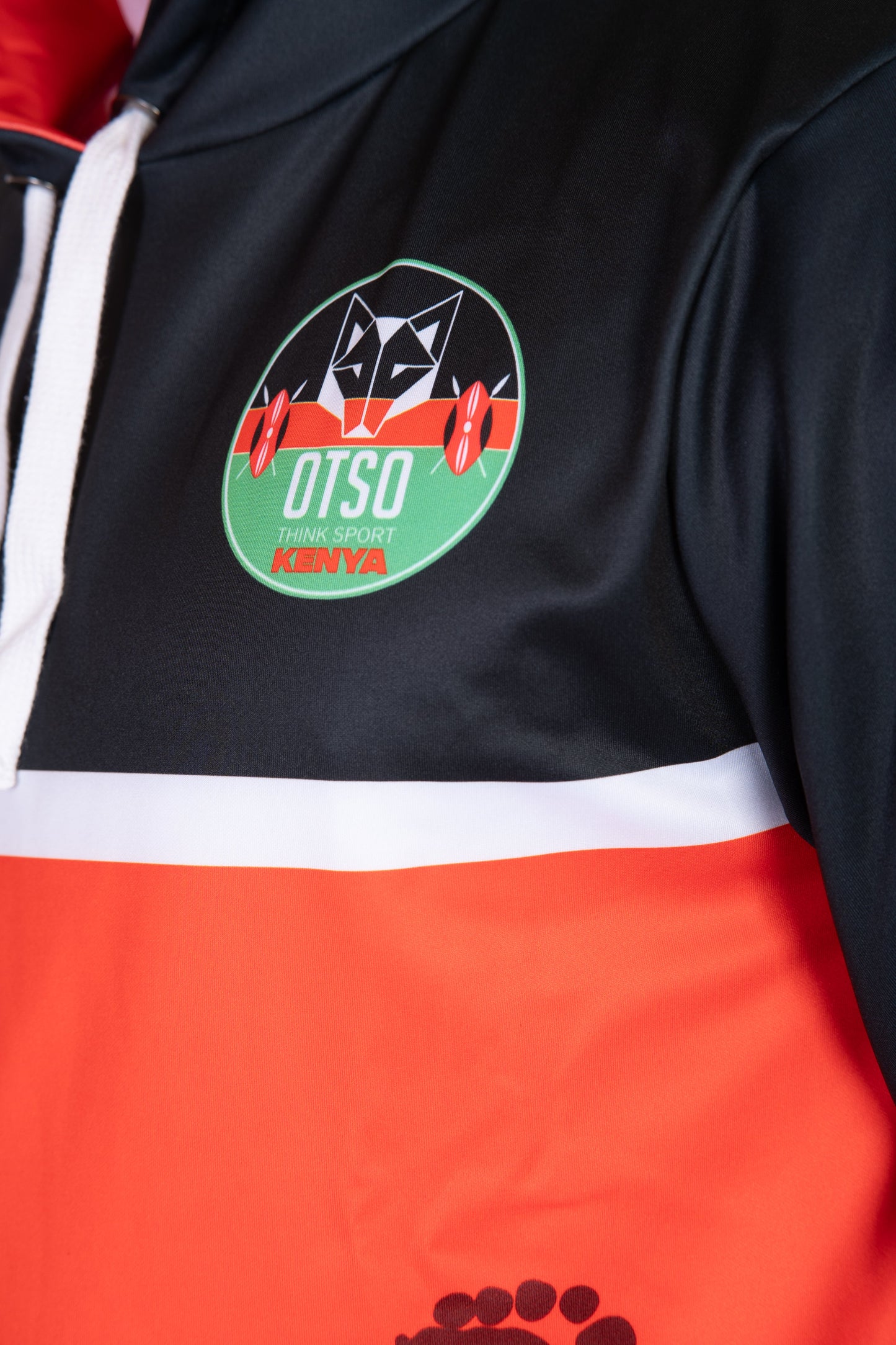Kapuzenshirt - Lauf Kenia