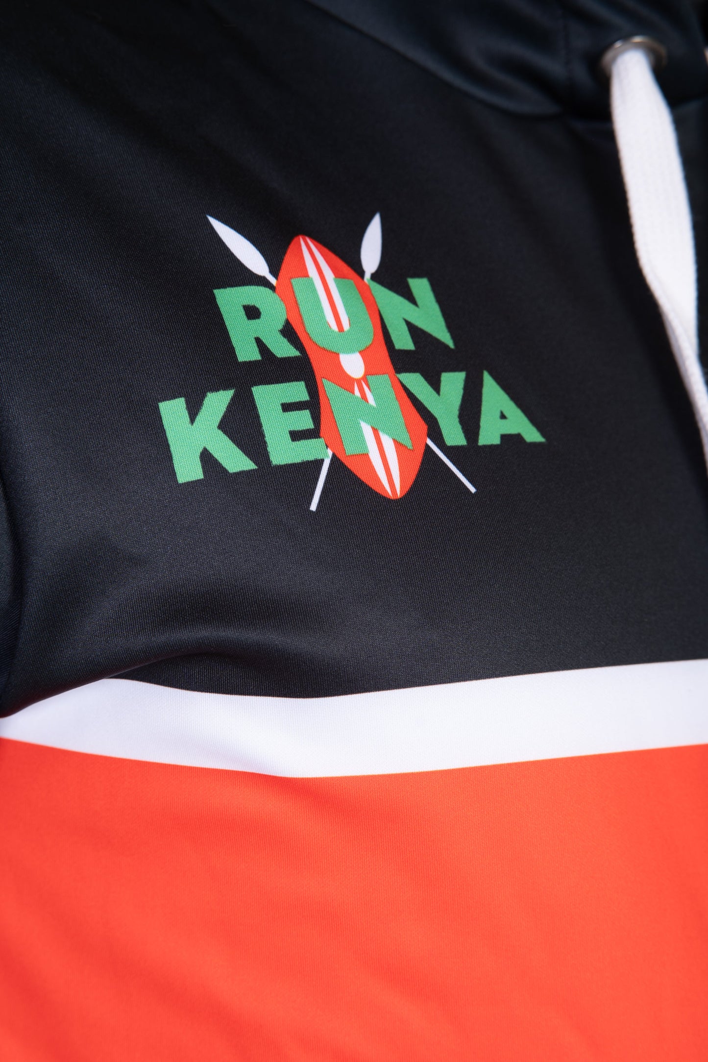 Kapuzenshirt - Lauf Kenia