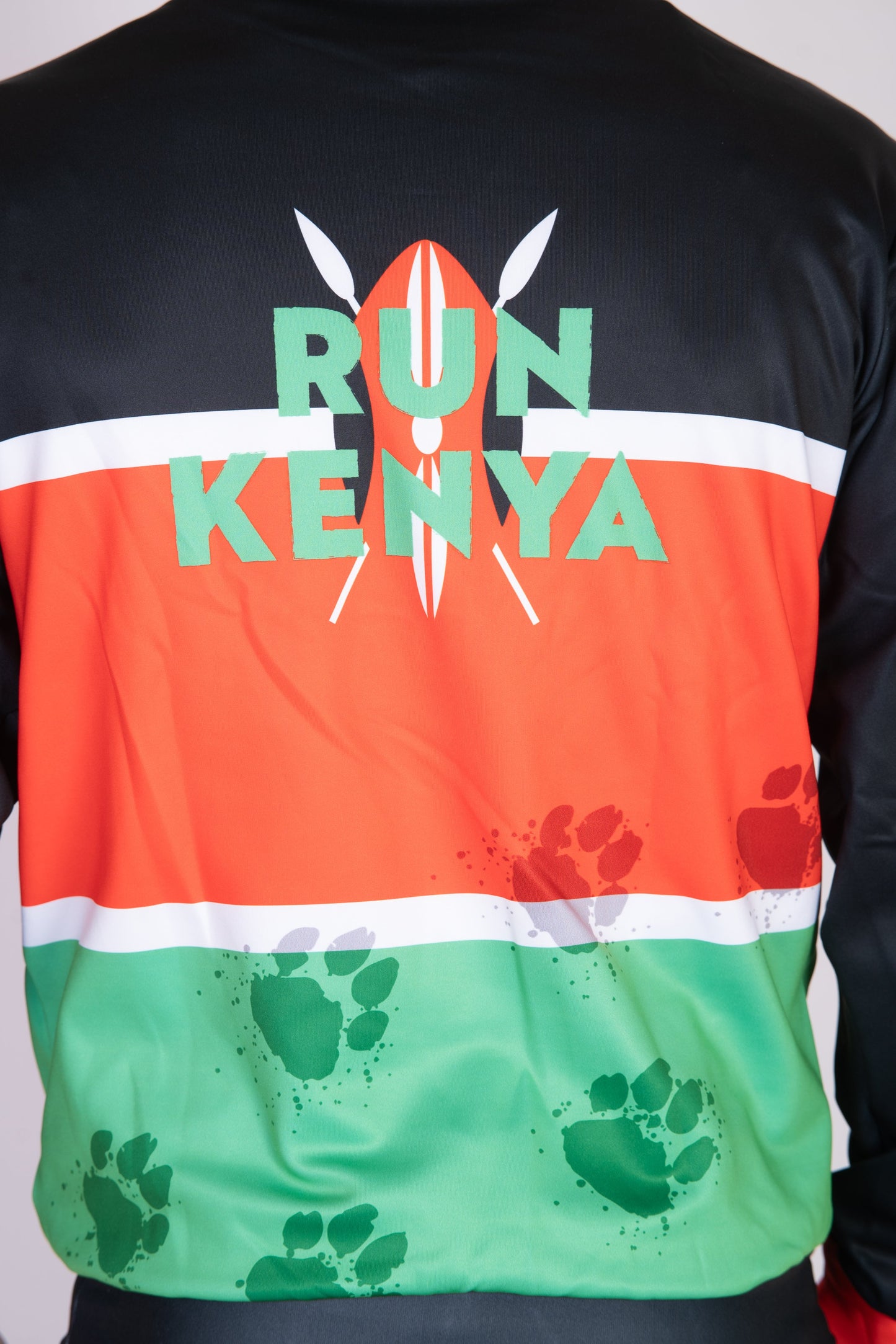 Kapuzenshirt - Lauf Kenia