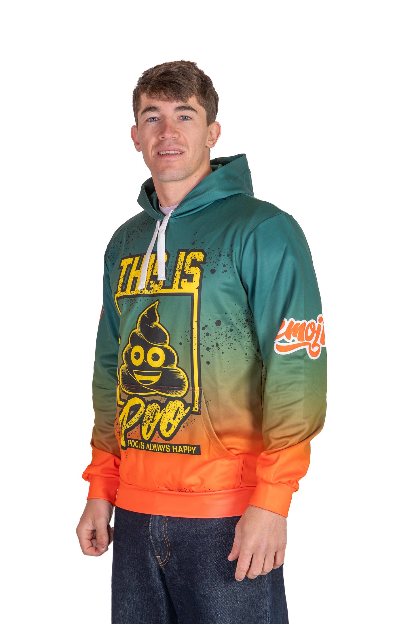 Sweat à capuche - Emoji Be like Poo