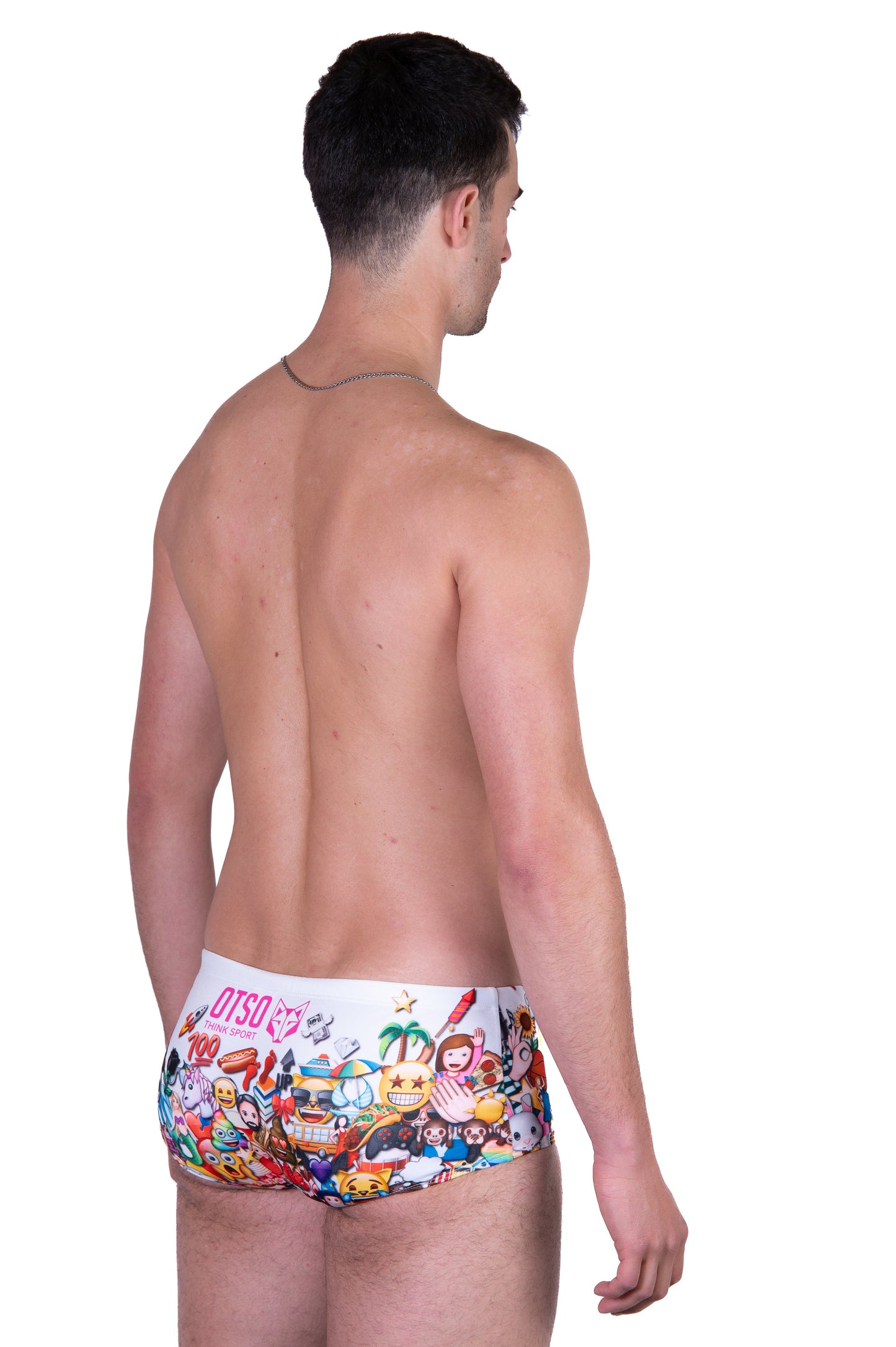 Badehose - Emoji Große Welle