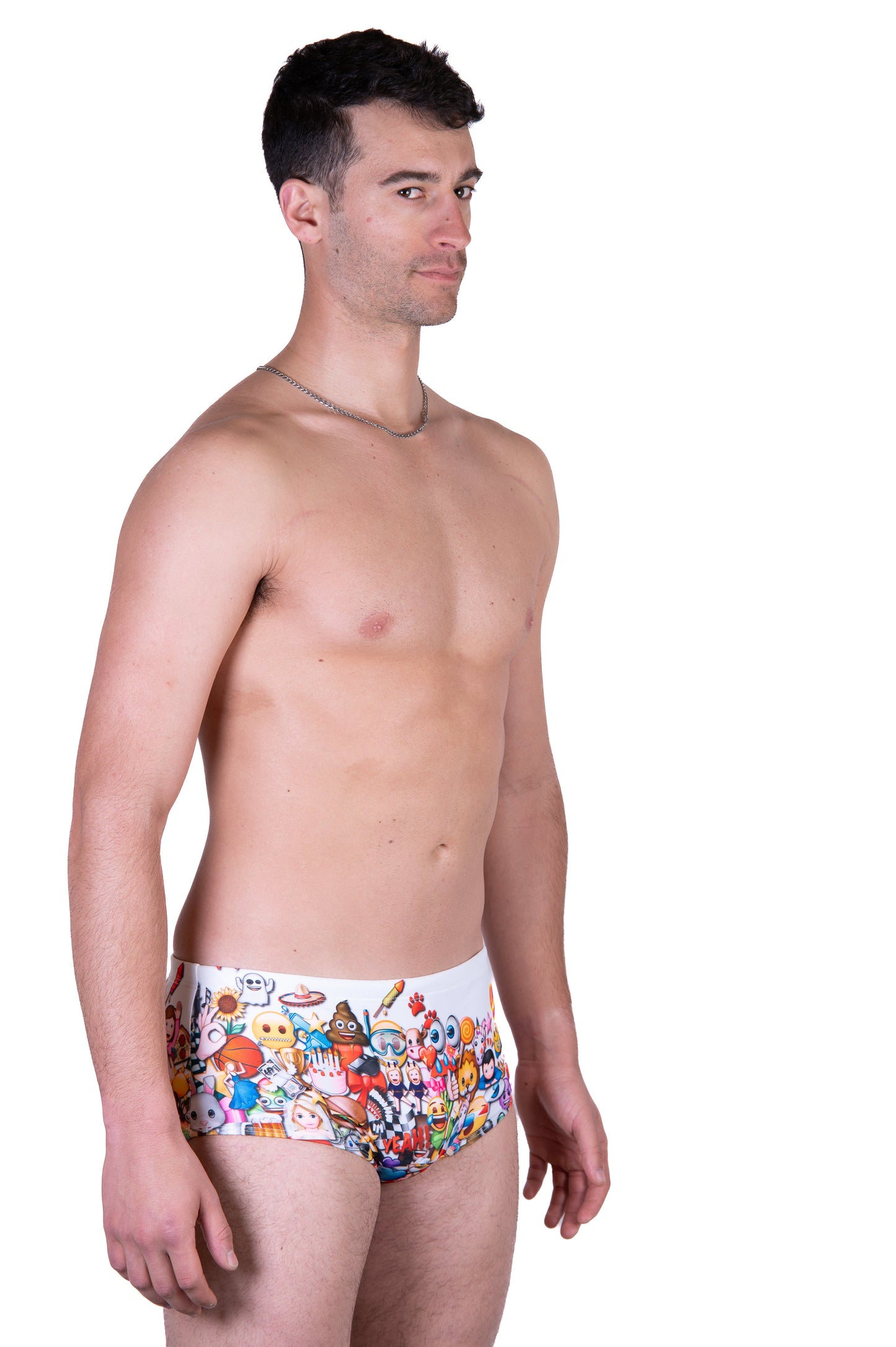 Badehose - Emoji Große Welle