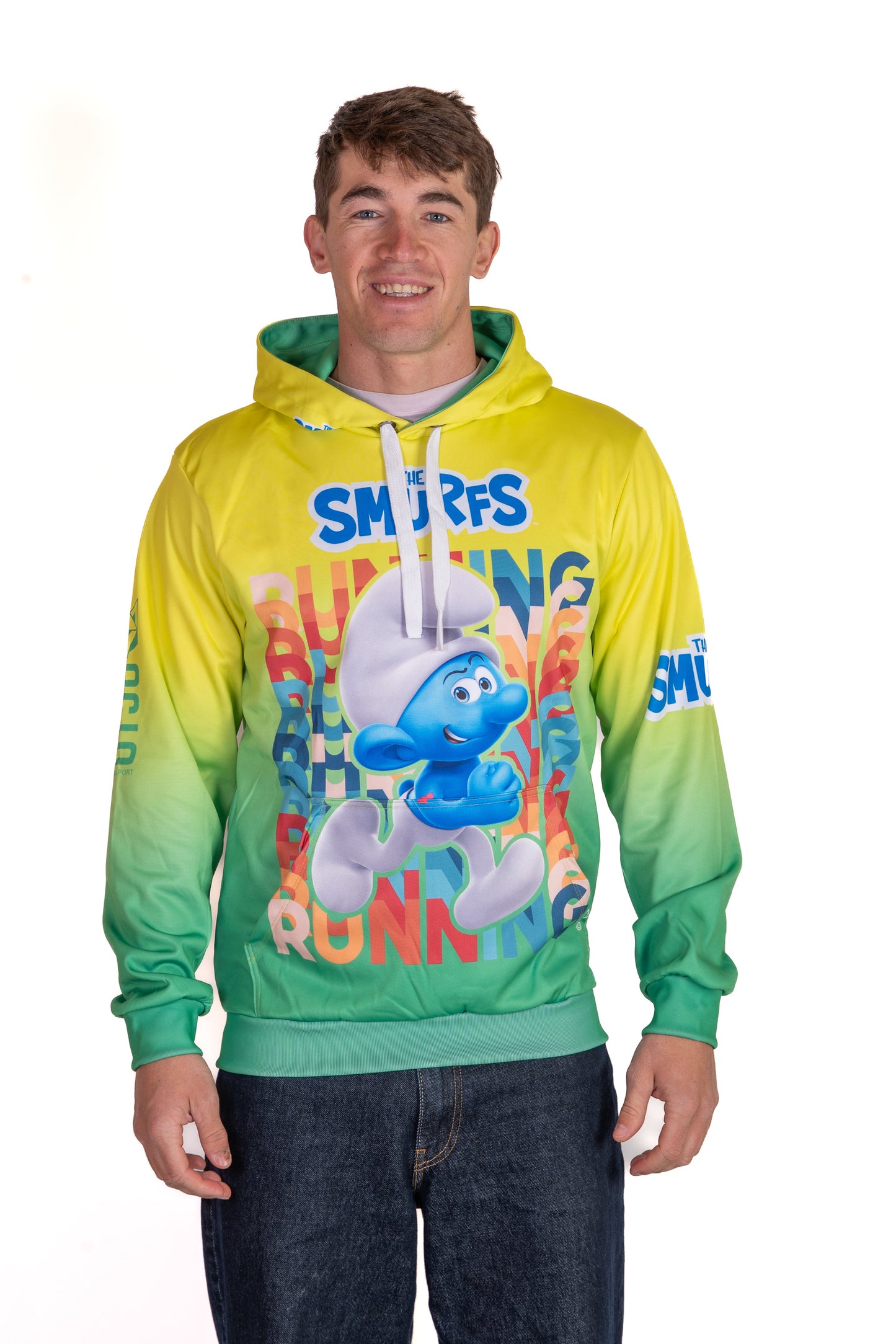 Sweat à capuche - Smurf Running