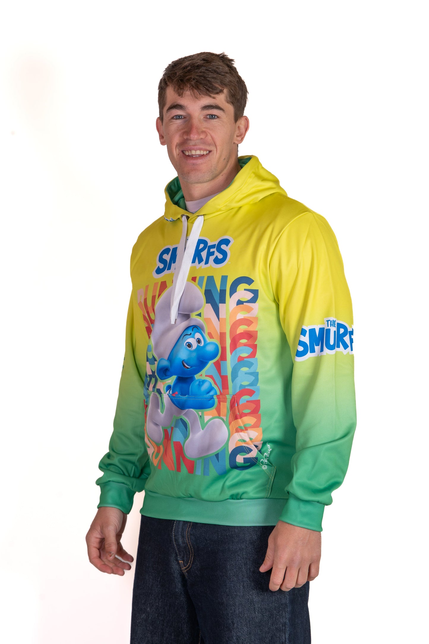 Sweat à capuche - Smurf Running