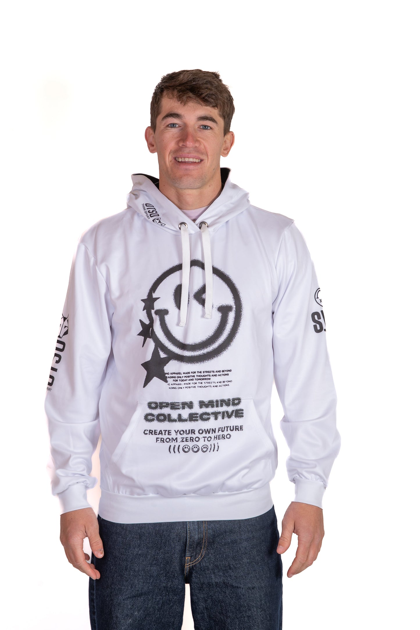 Sweat à capuche - S.W.Smiley Airbrushed Infinity