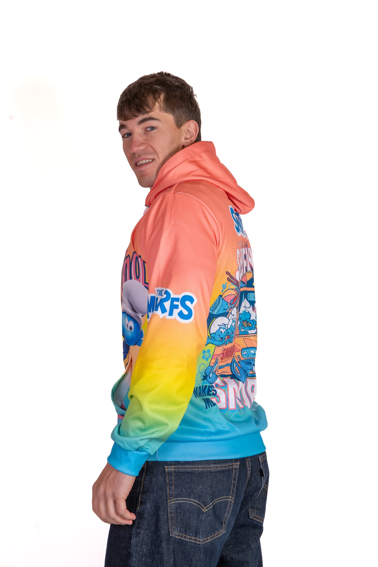 Sweat à capuche - Smurfs Smurfing Men